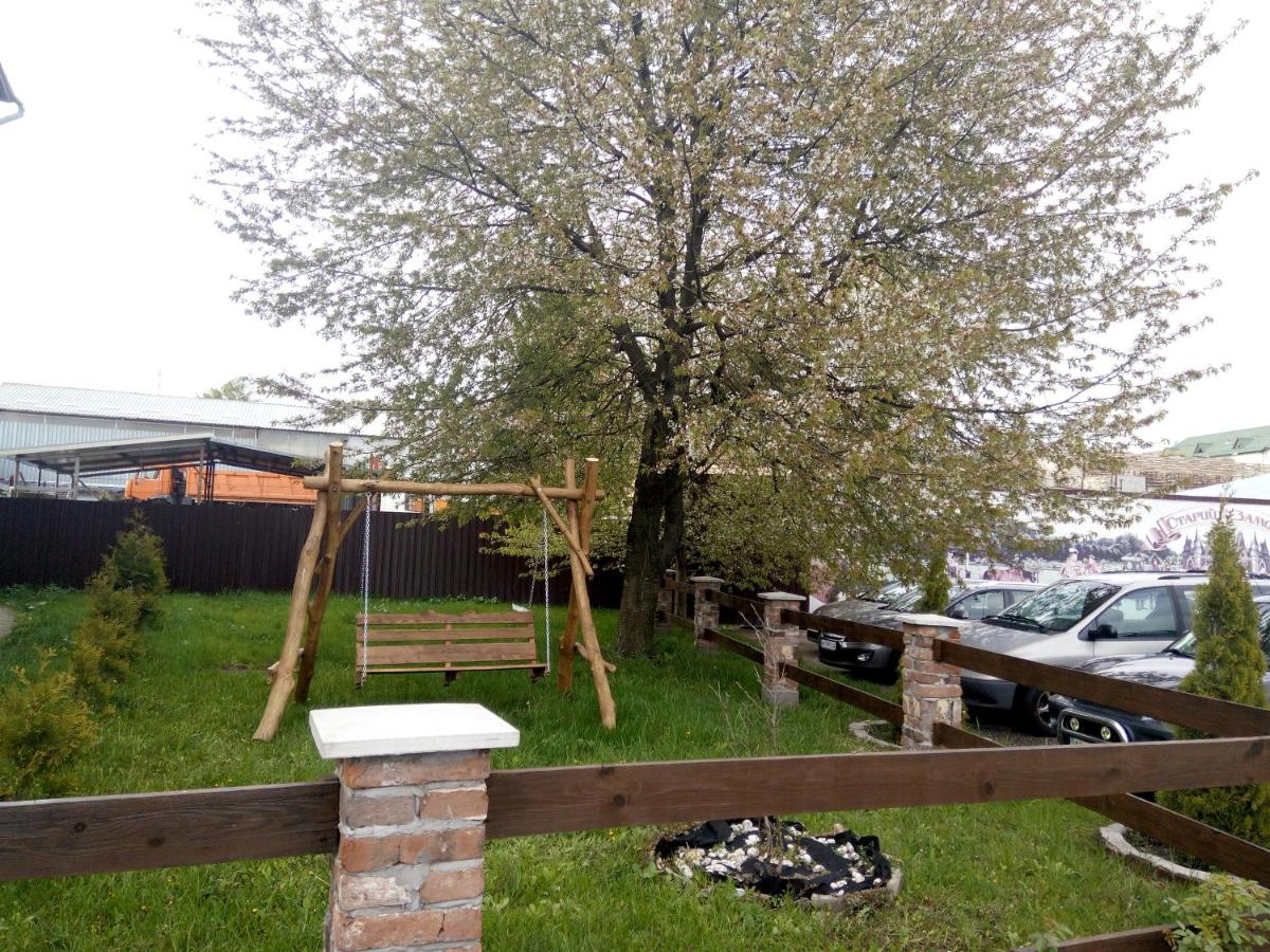 outdoor BBQ area