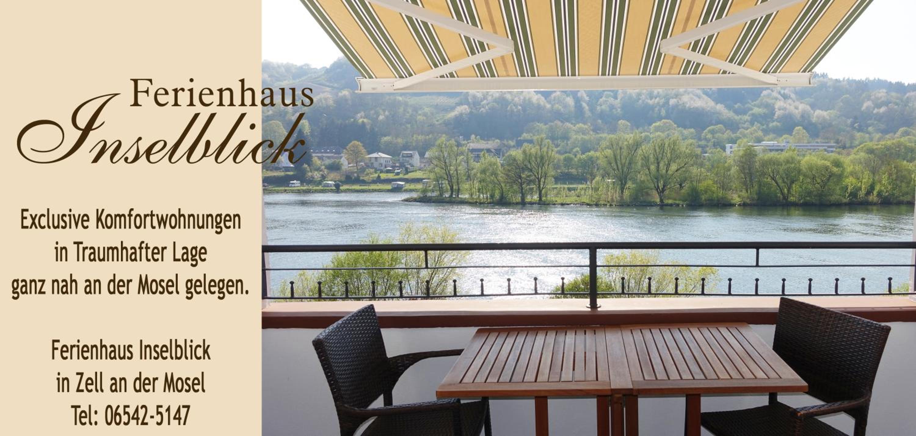 Ferienhaus Inselblick in Traumlage mit Balkon und Panoramablick