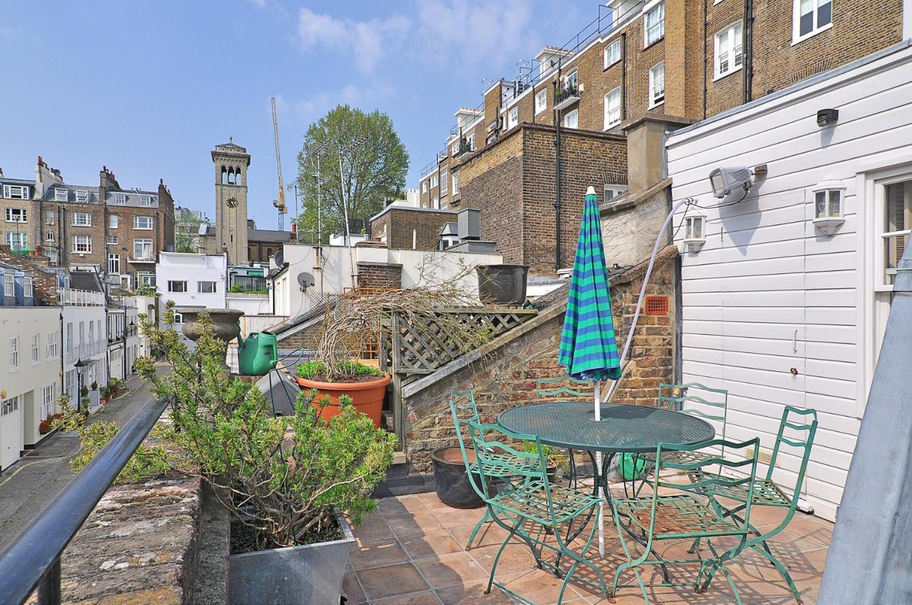 outdoor bbq area