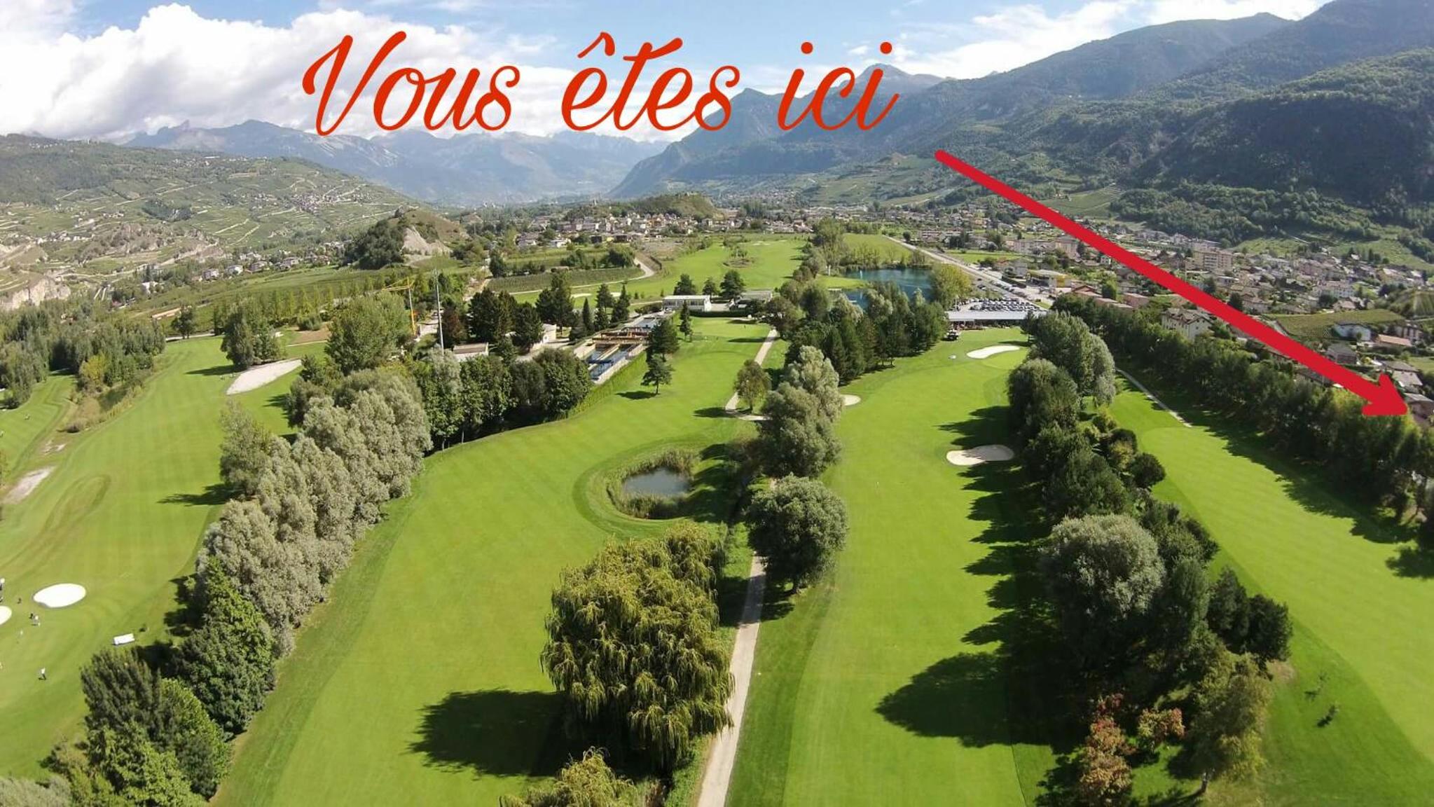 Studio indépendant à Grône