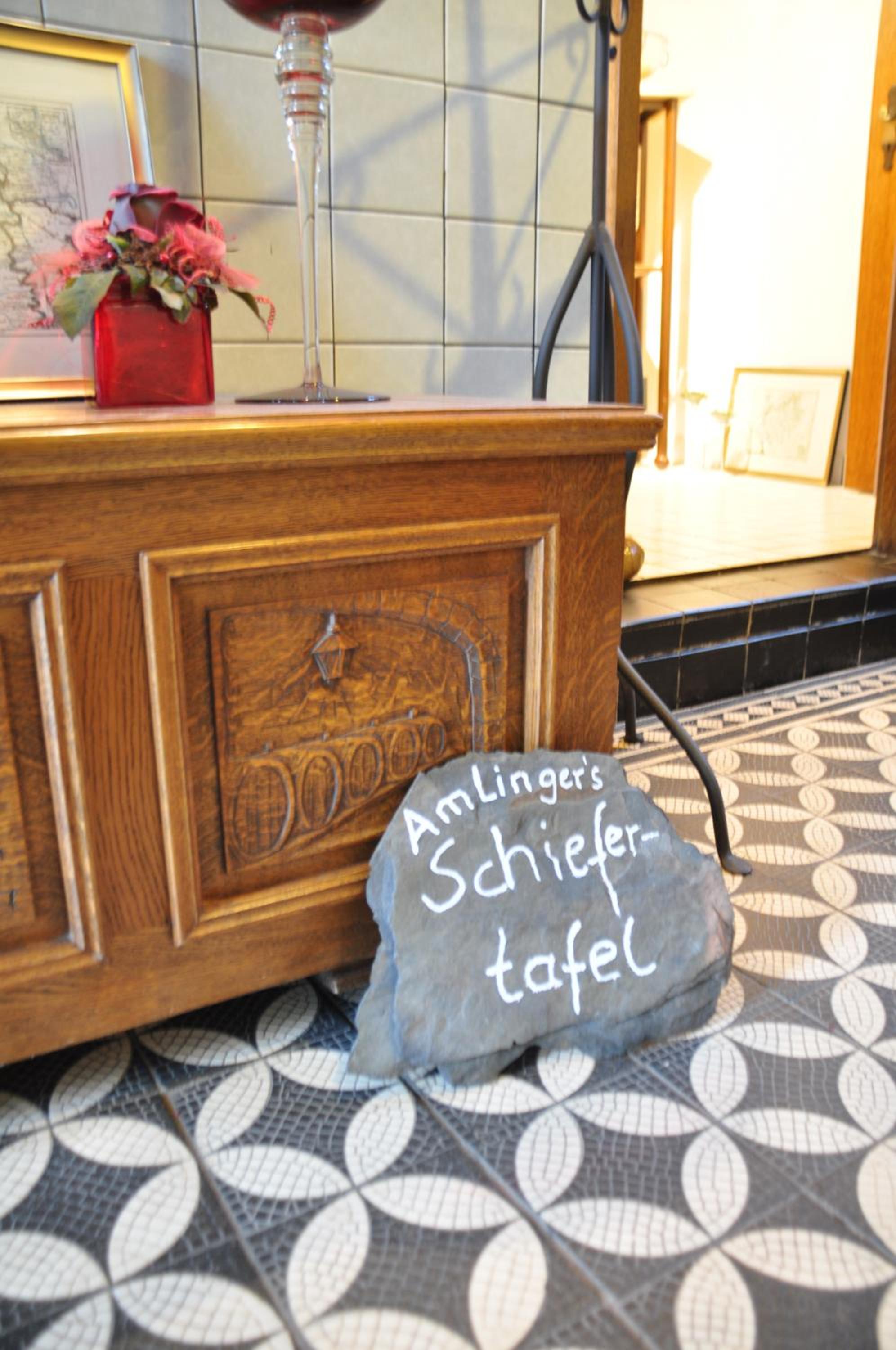 Gästezimmer im Weingut Amlinger&Sohn