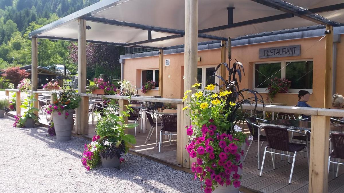 outdoor BBQ area