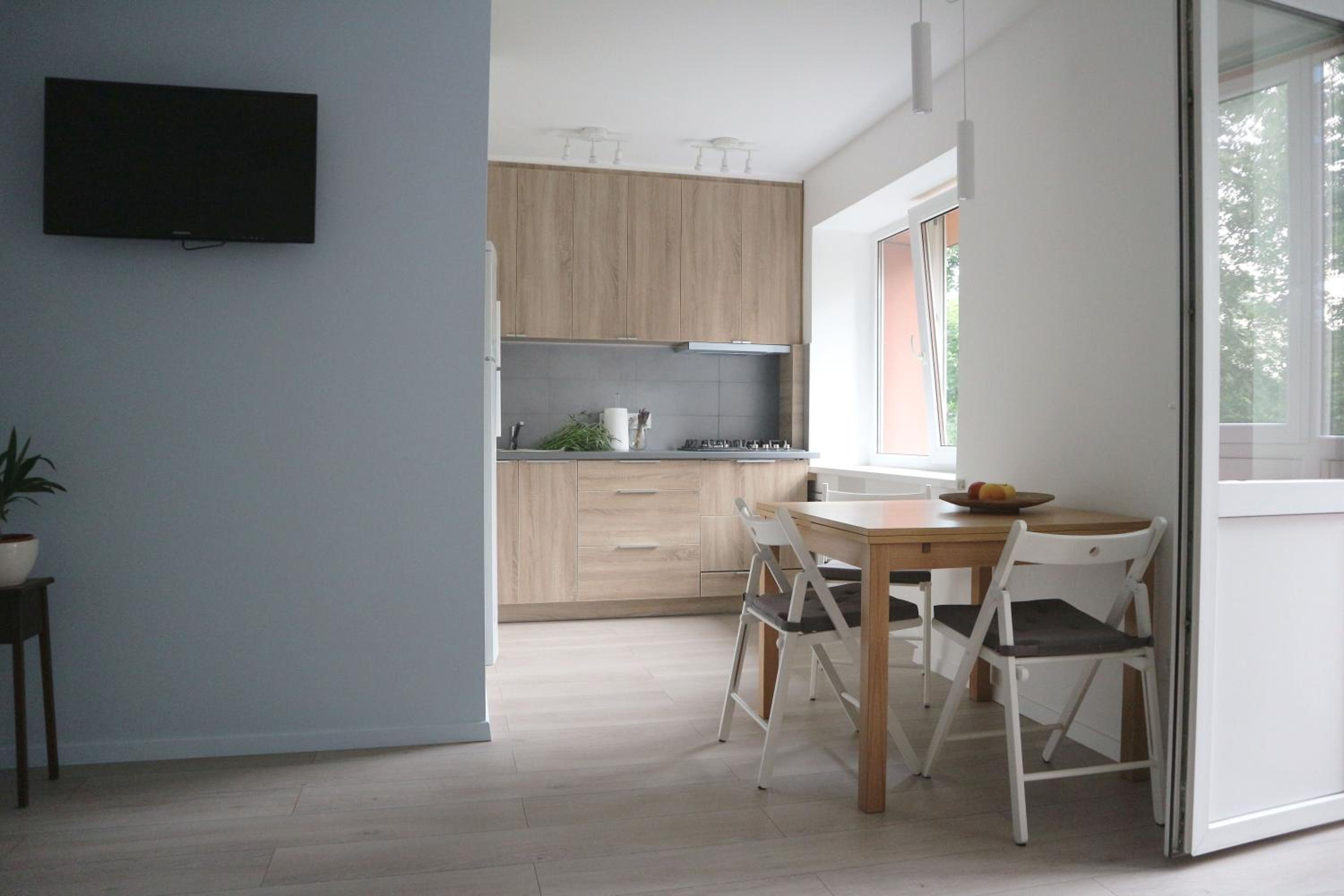 Blue city apartment view 4