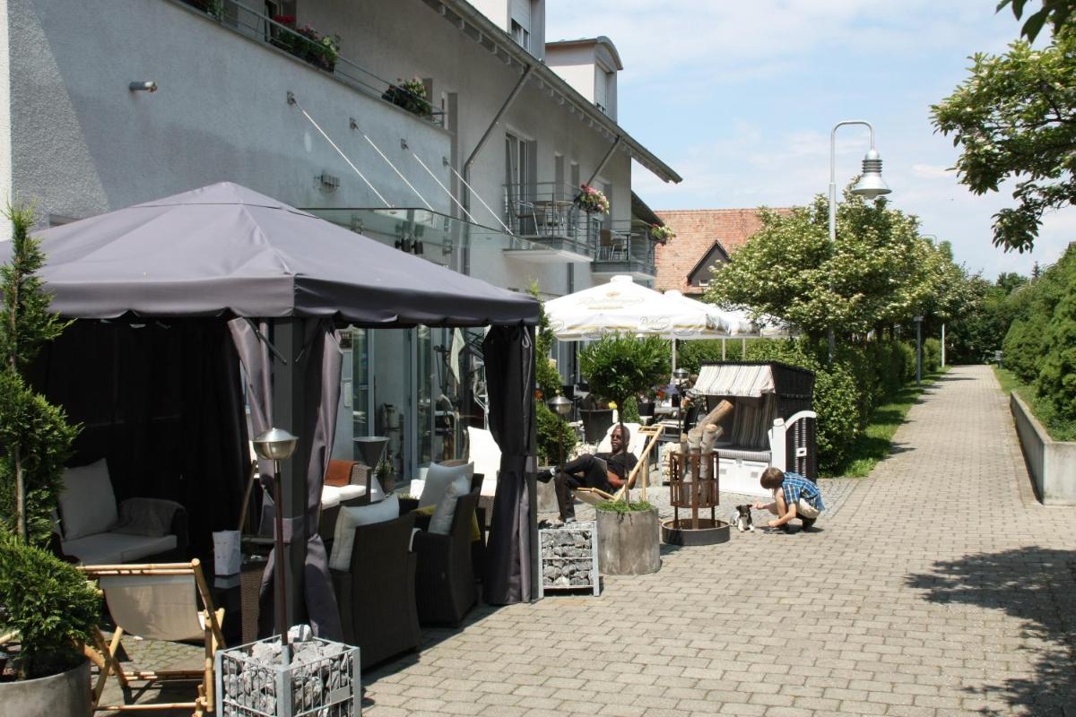 outdoor BBQ area