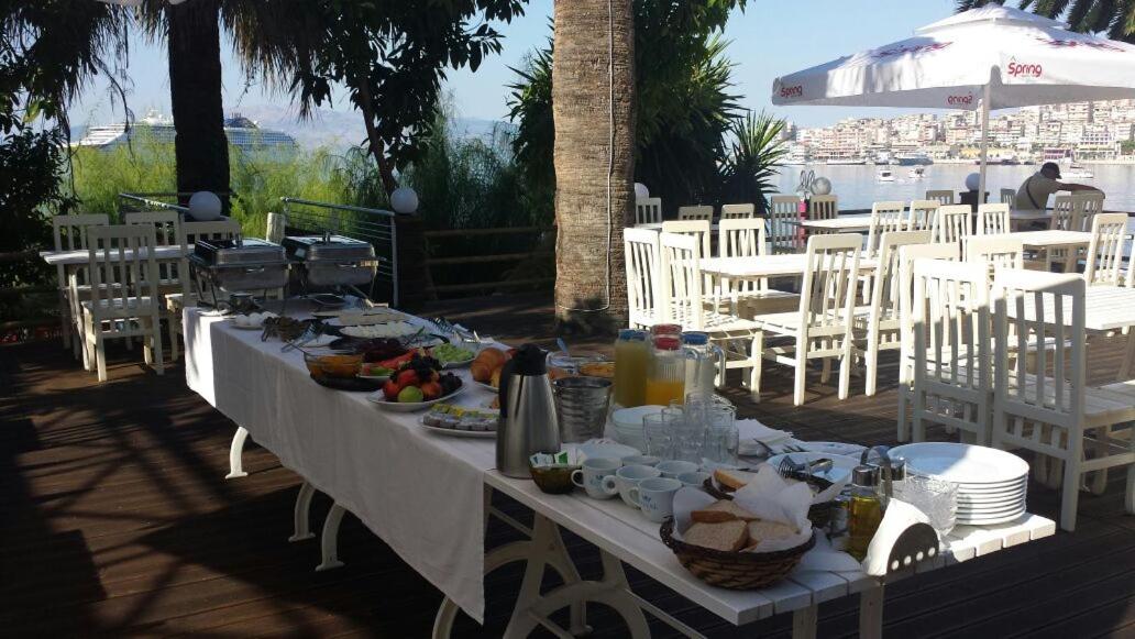 outdoor BBQ area
