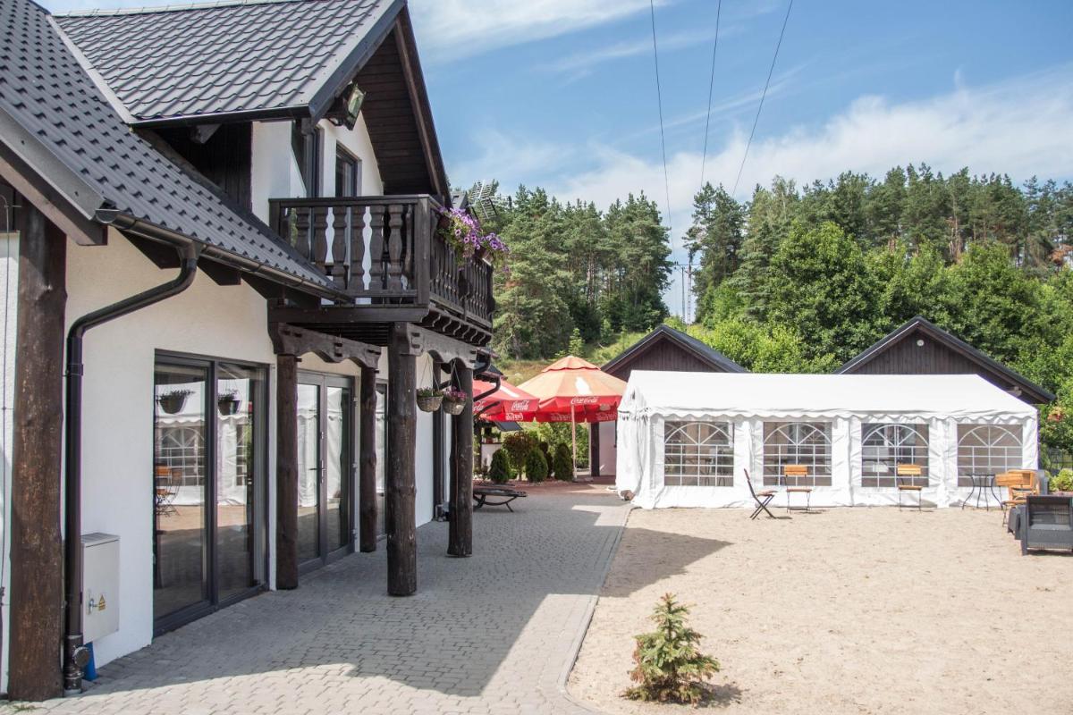 outdoor BBQ area