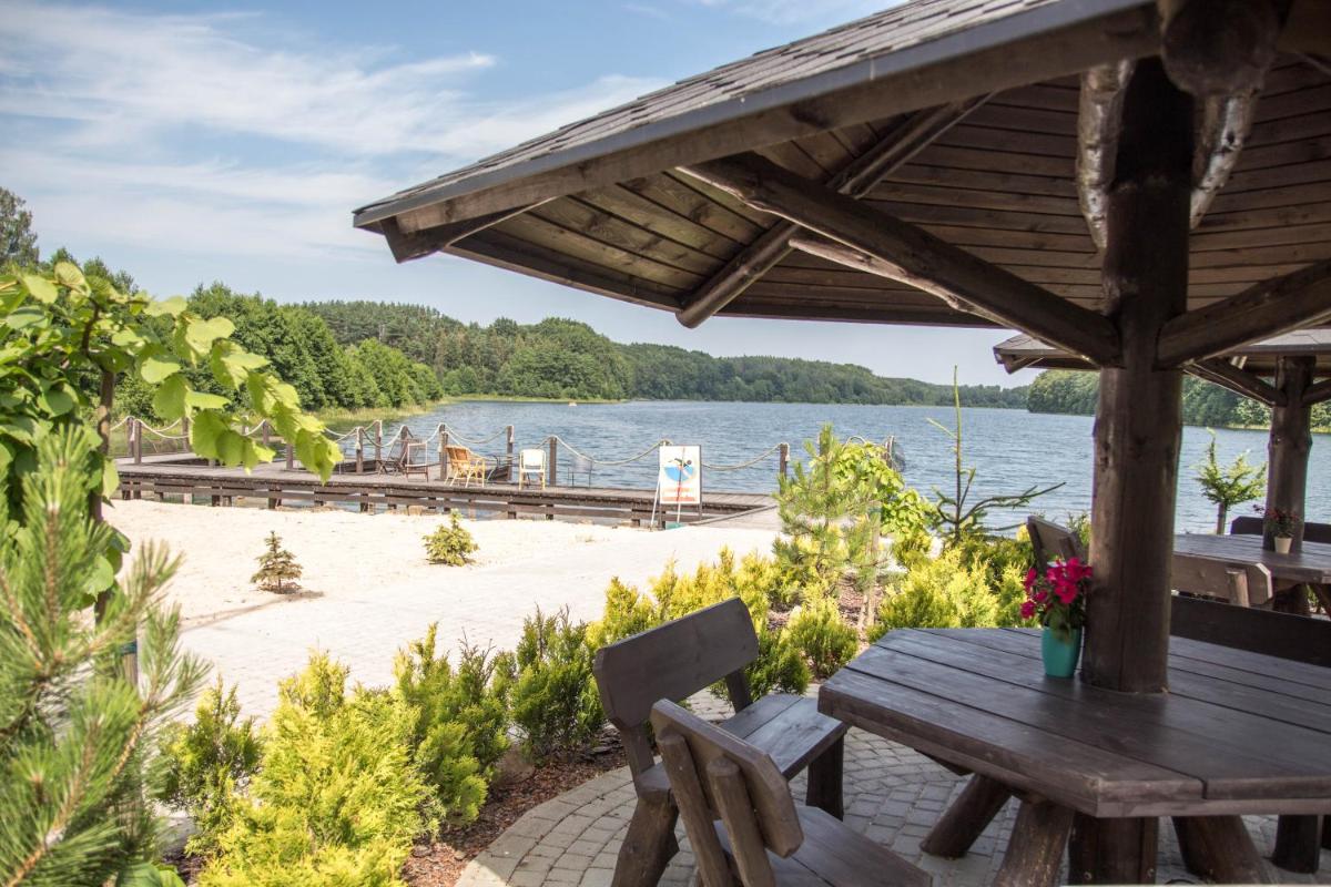 outdoor BBQ area