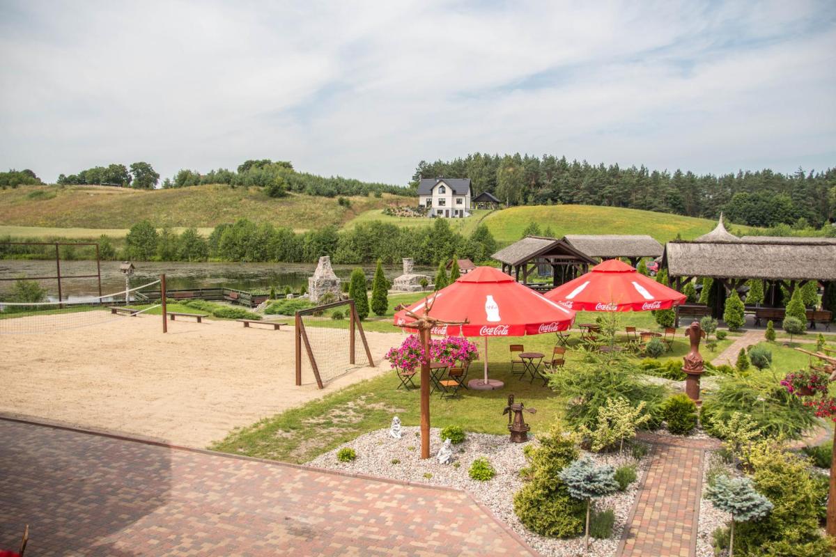 outdoor BBQ area