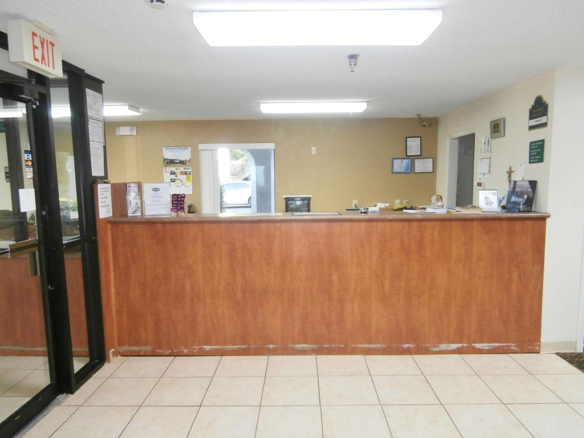 hotel reception