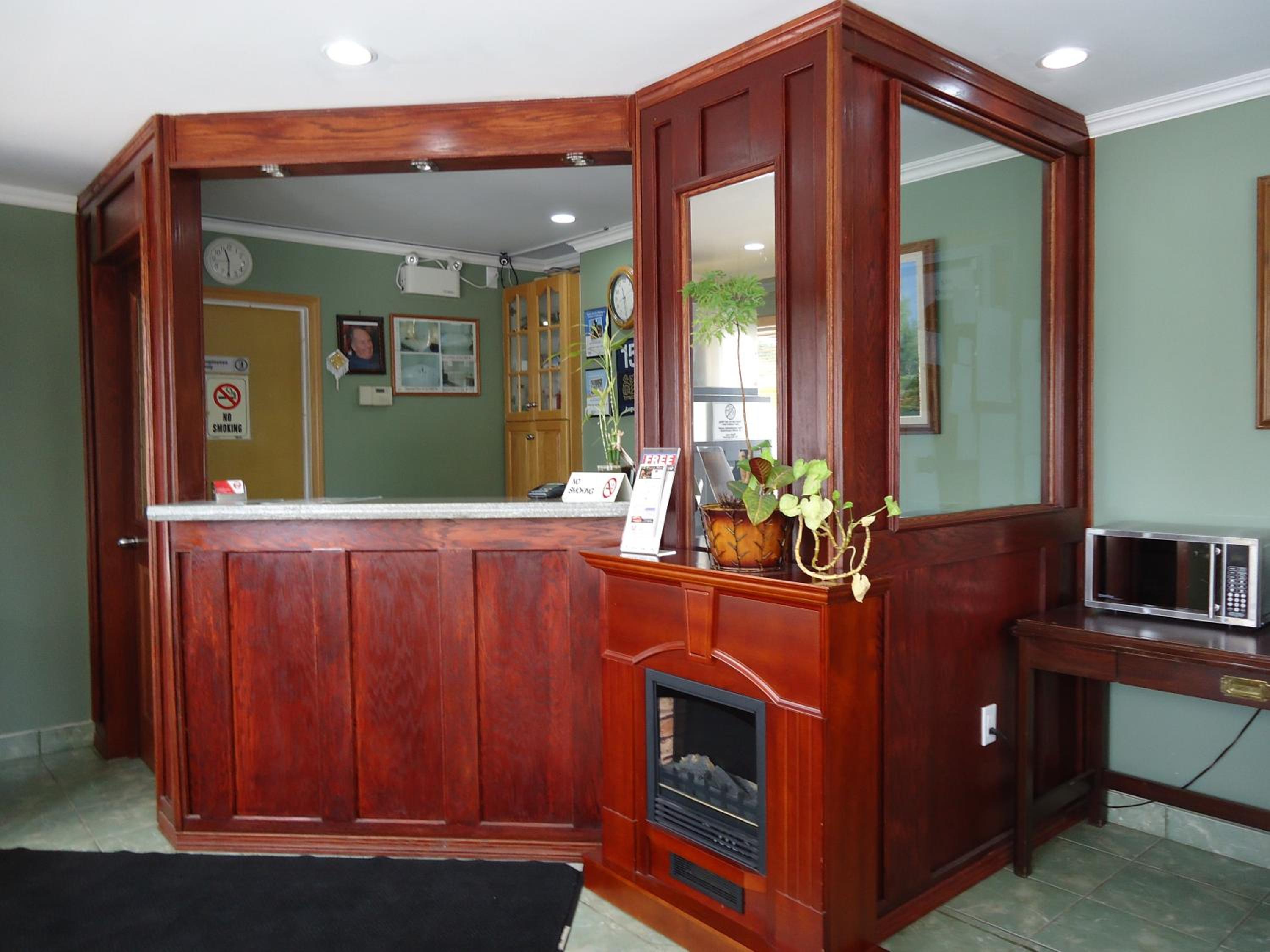hotel reception