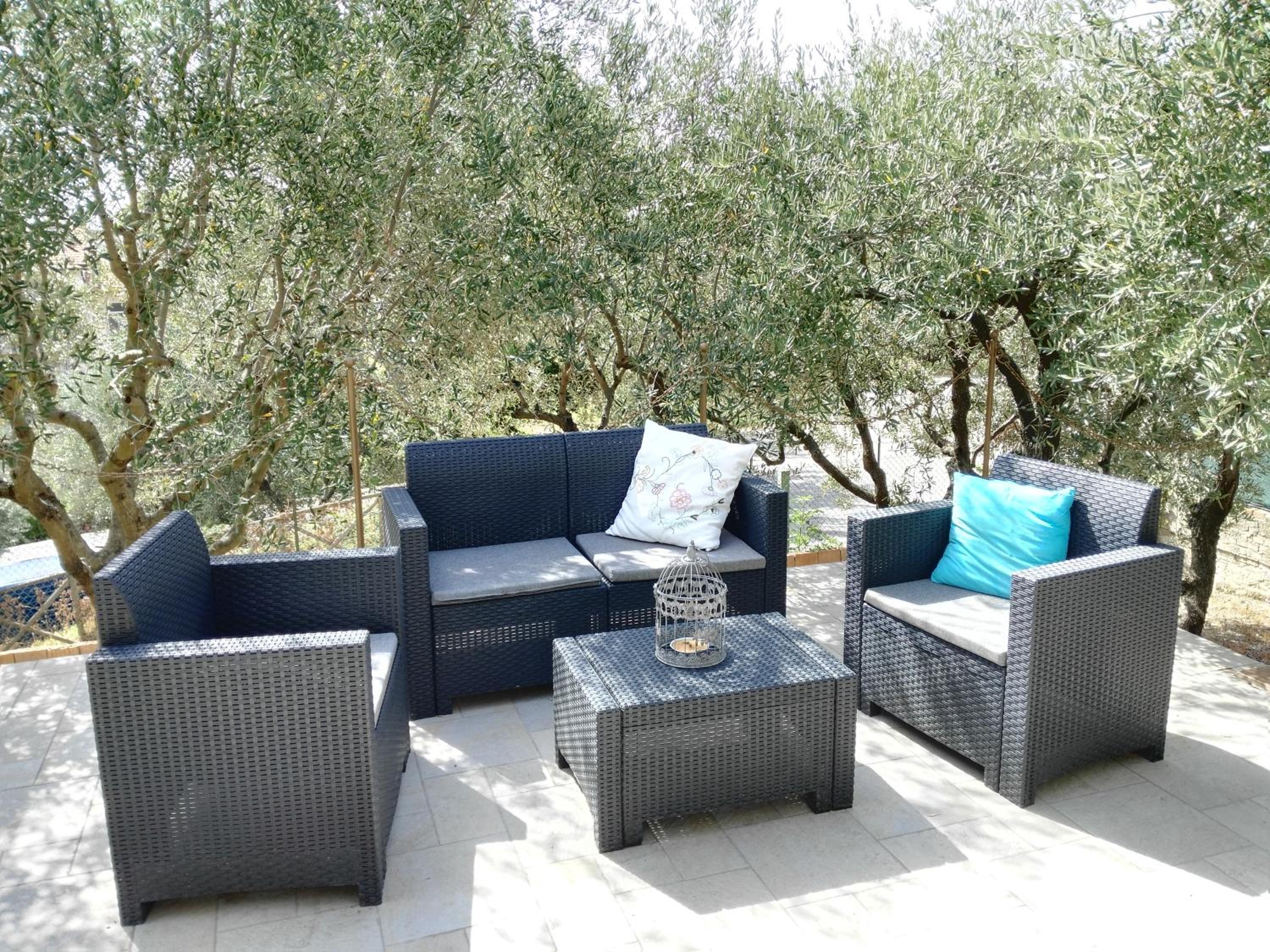 B&B Le Dive en Ostra — balance & terrace