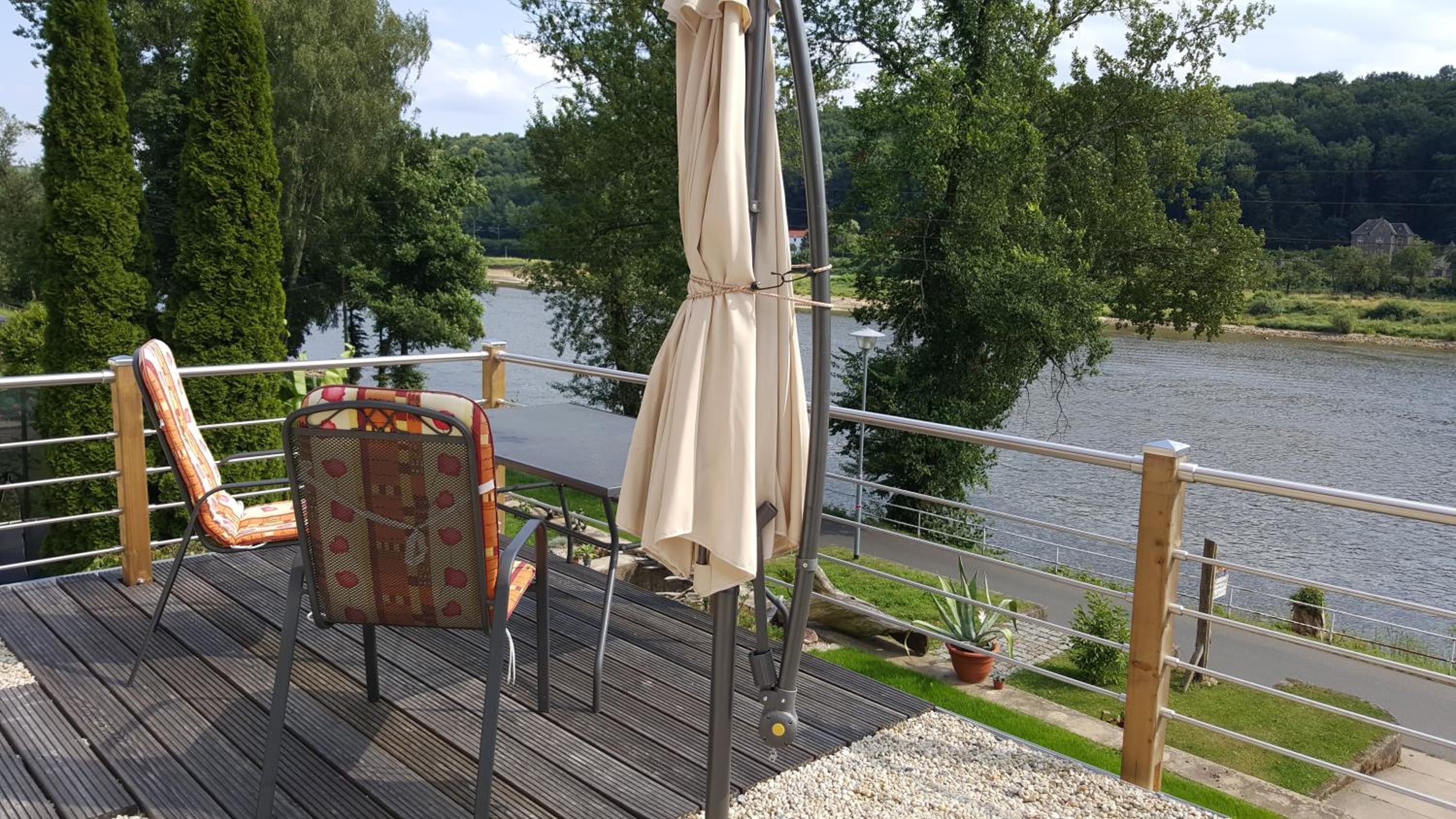 Ferienwohnung Oberposta view 2