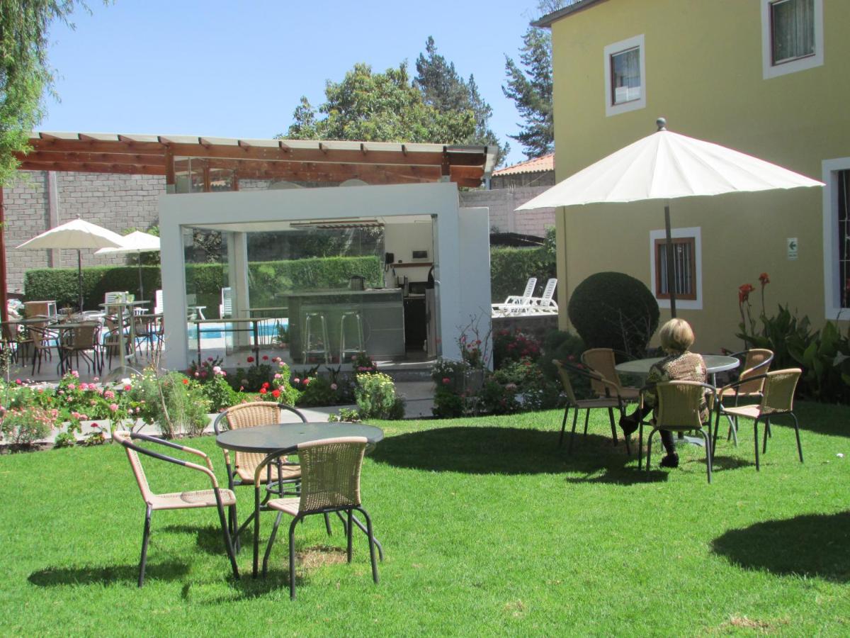outdoor BBQ area