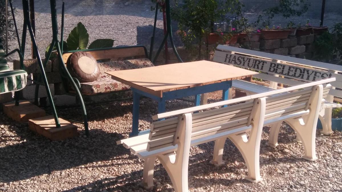 outdoor BBQ area