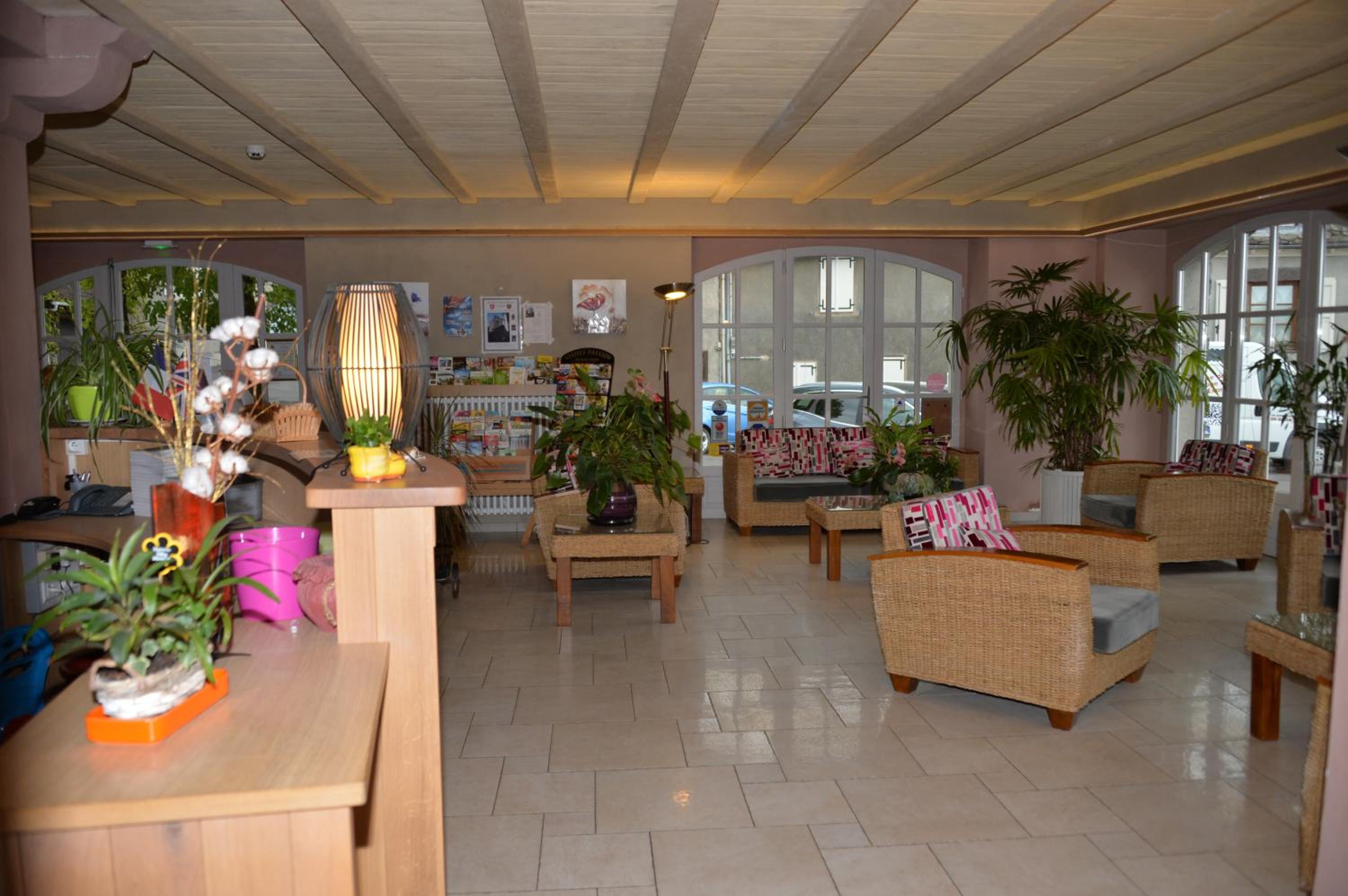 hotel reception
