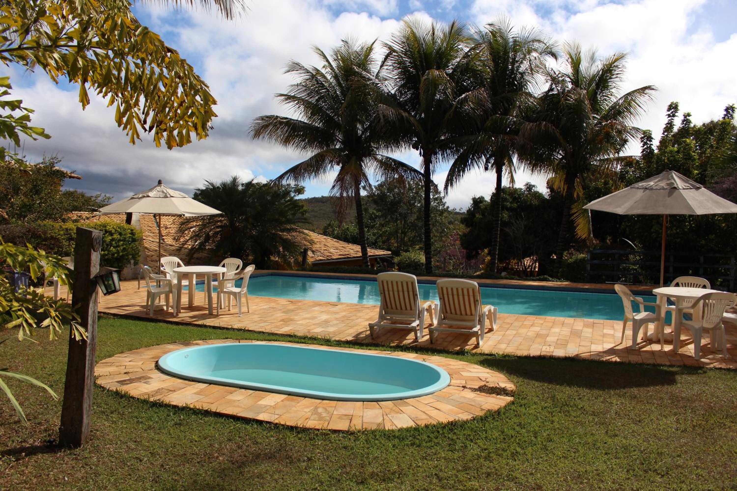 outdoor BBQ area