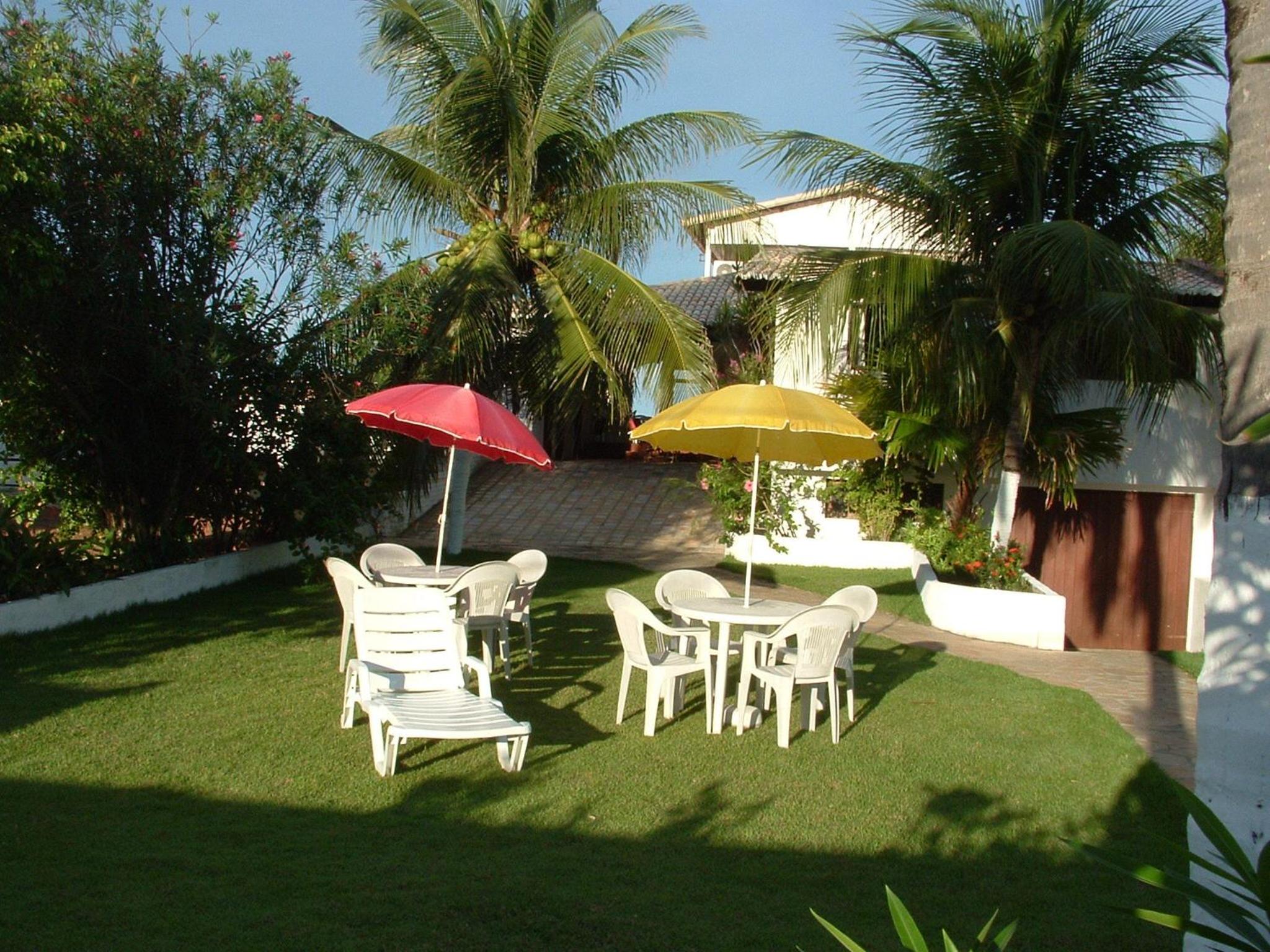 outdoor BBQ area
