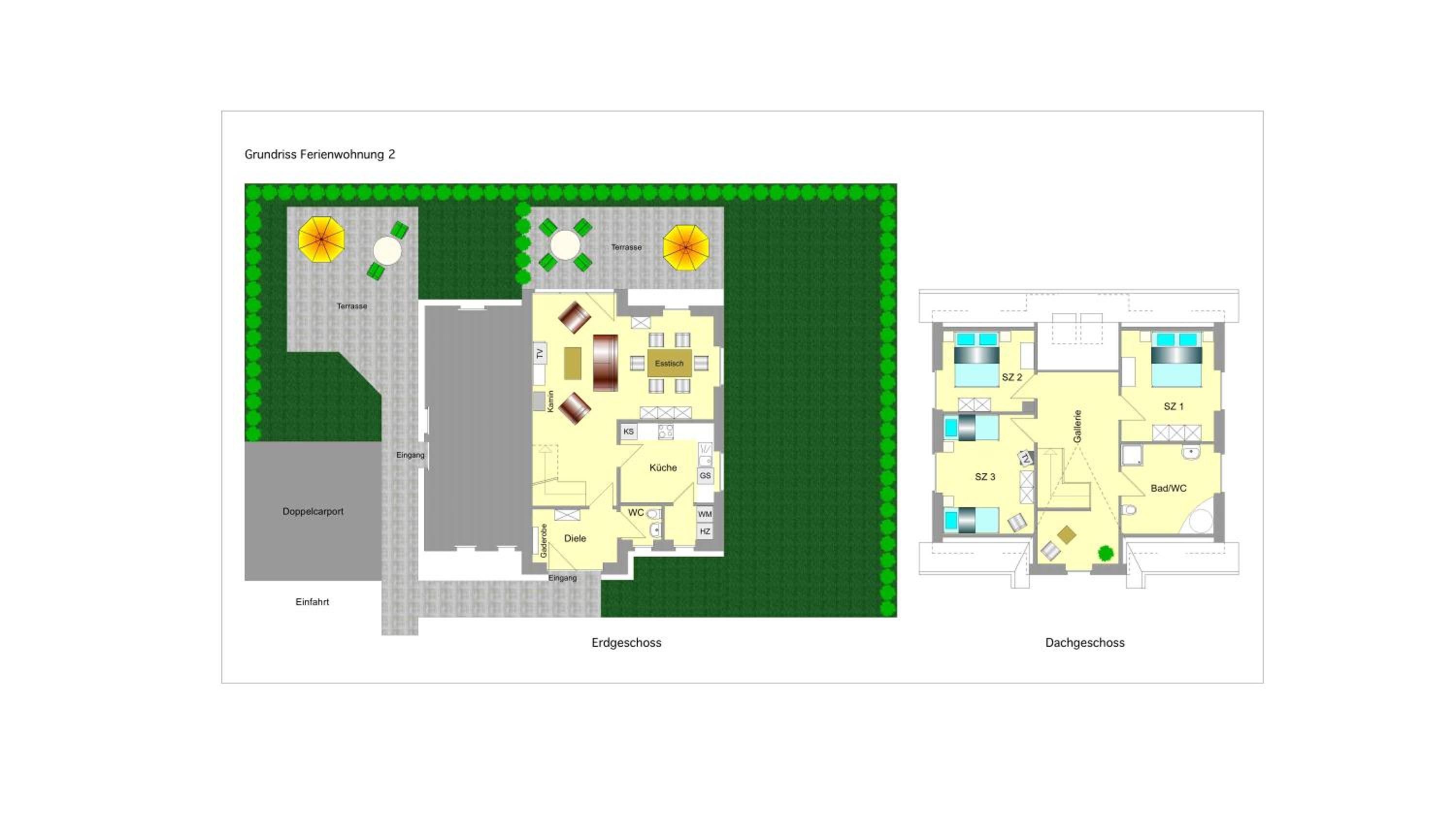 Ferienhaus Dierhagen Strand I & II