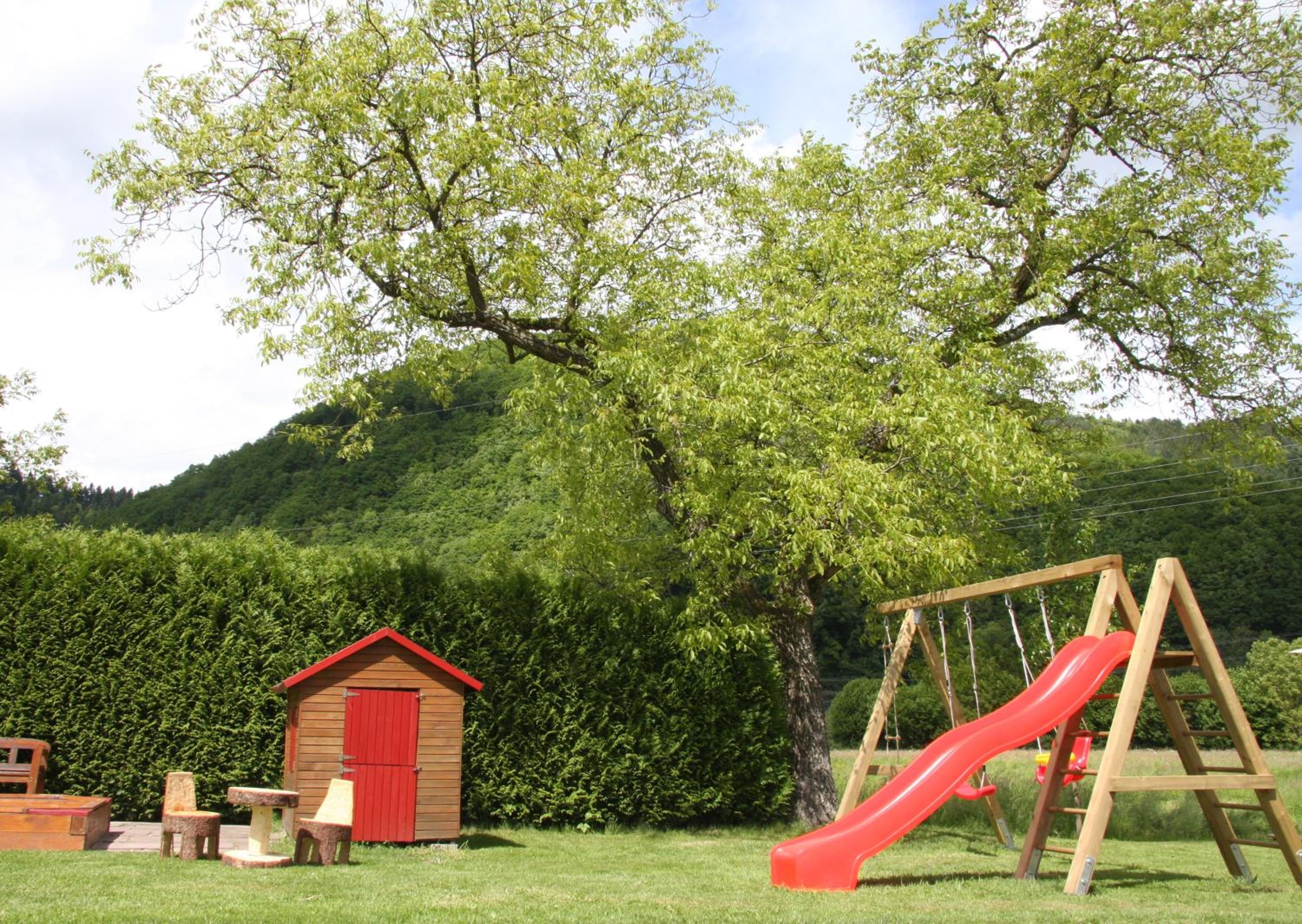 Hof hinter der Mühle