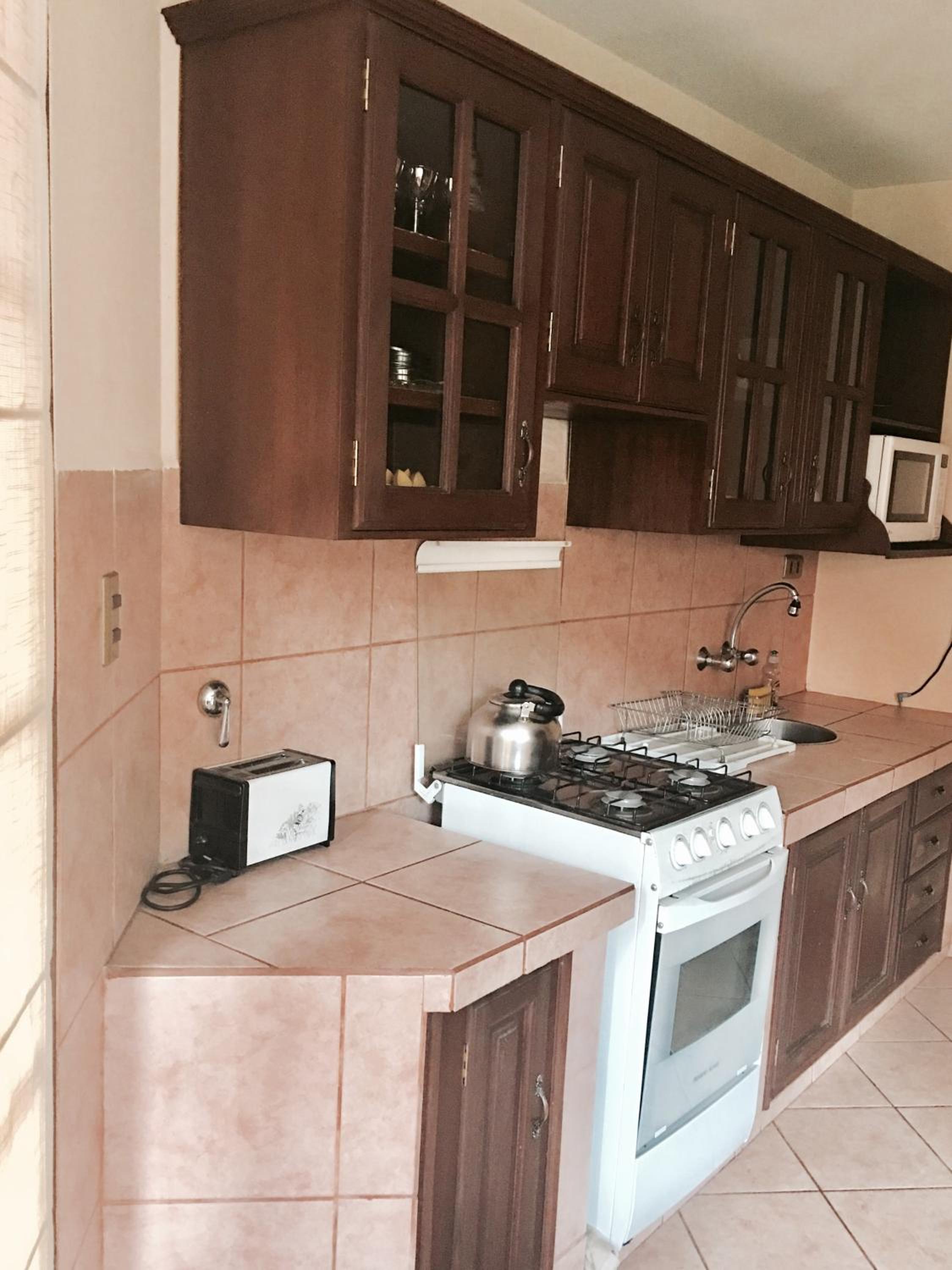 Apartamento con jardin