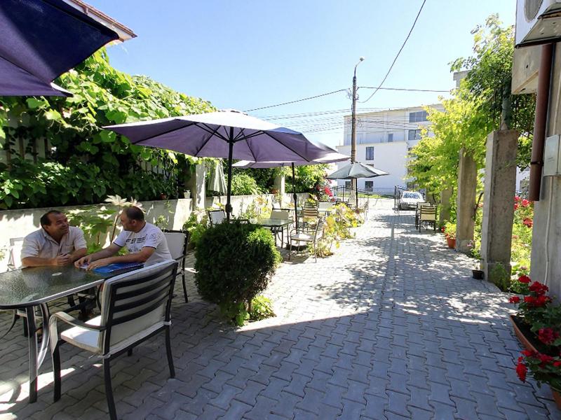 outdoor BBQ area