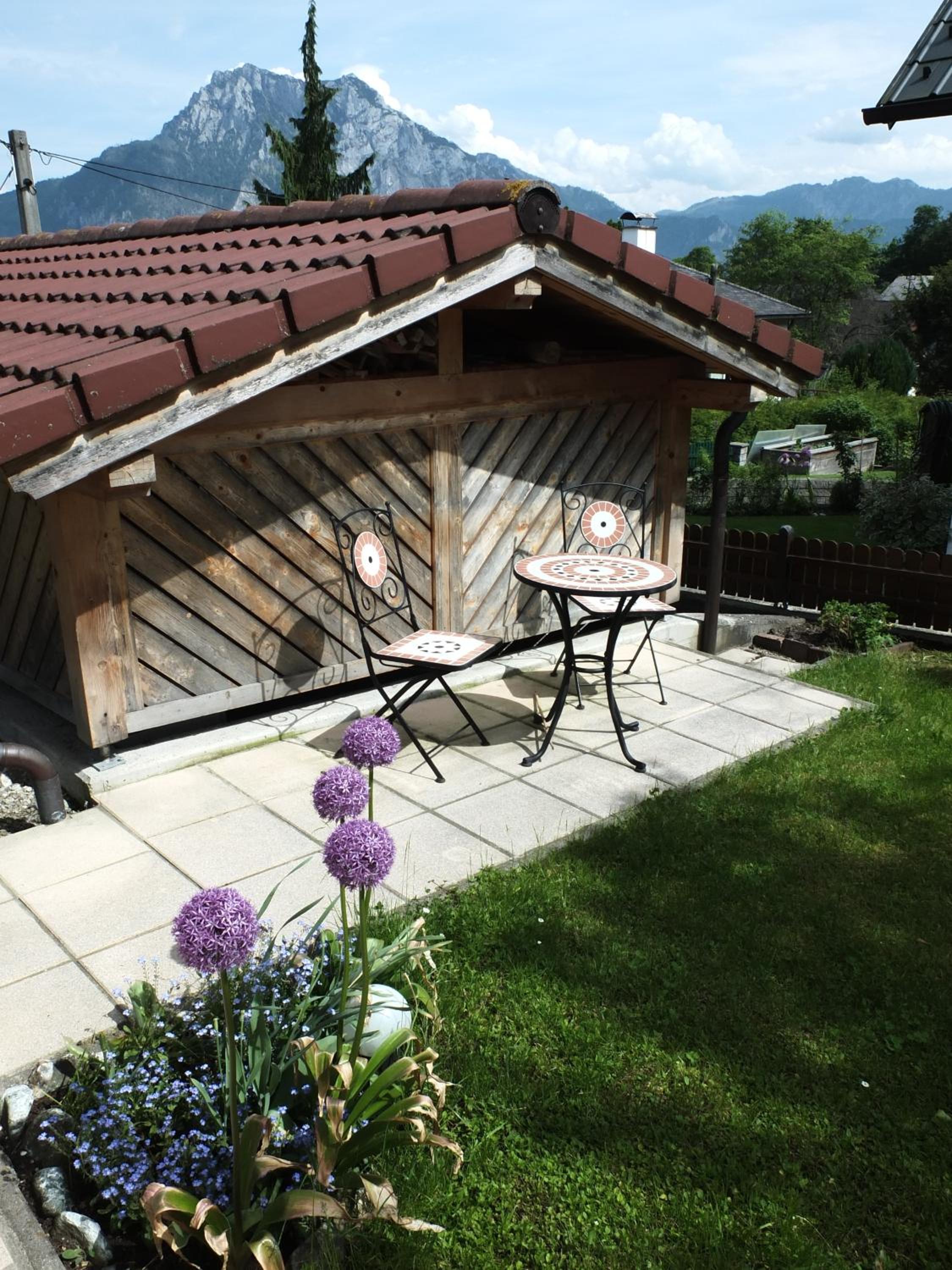 Ferienhaus in der Schlipfing mit Garten