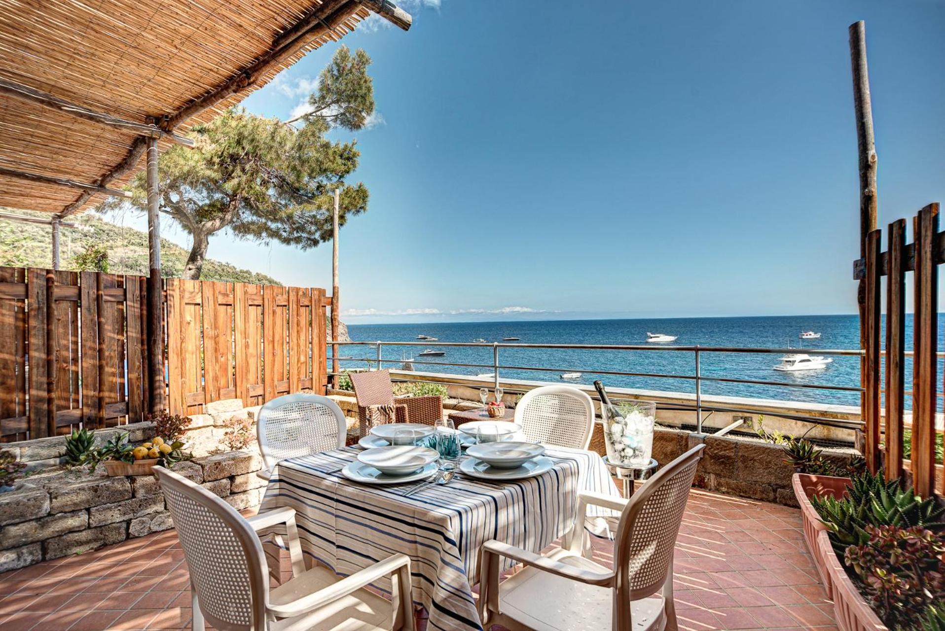 outdoor BBQ area