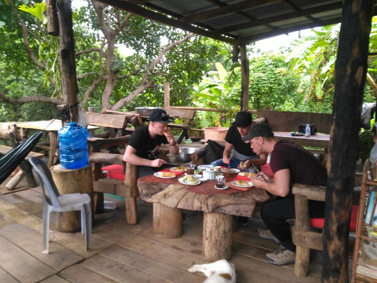 outdoor BBQ area