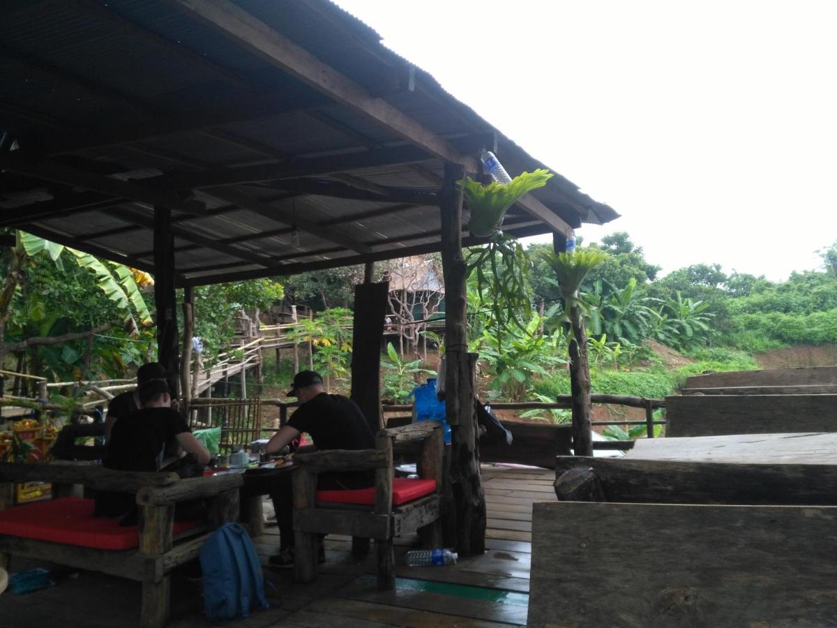 outdoor BBQ area