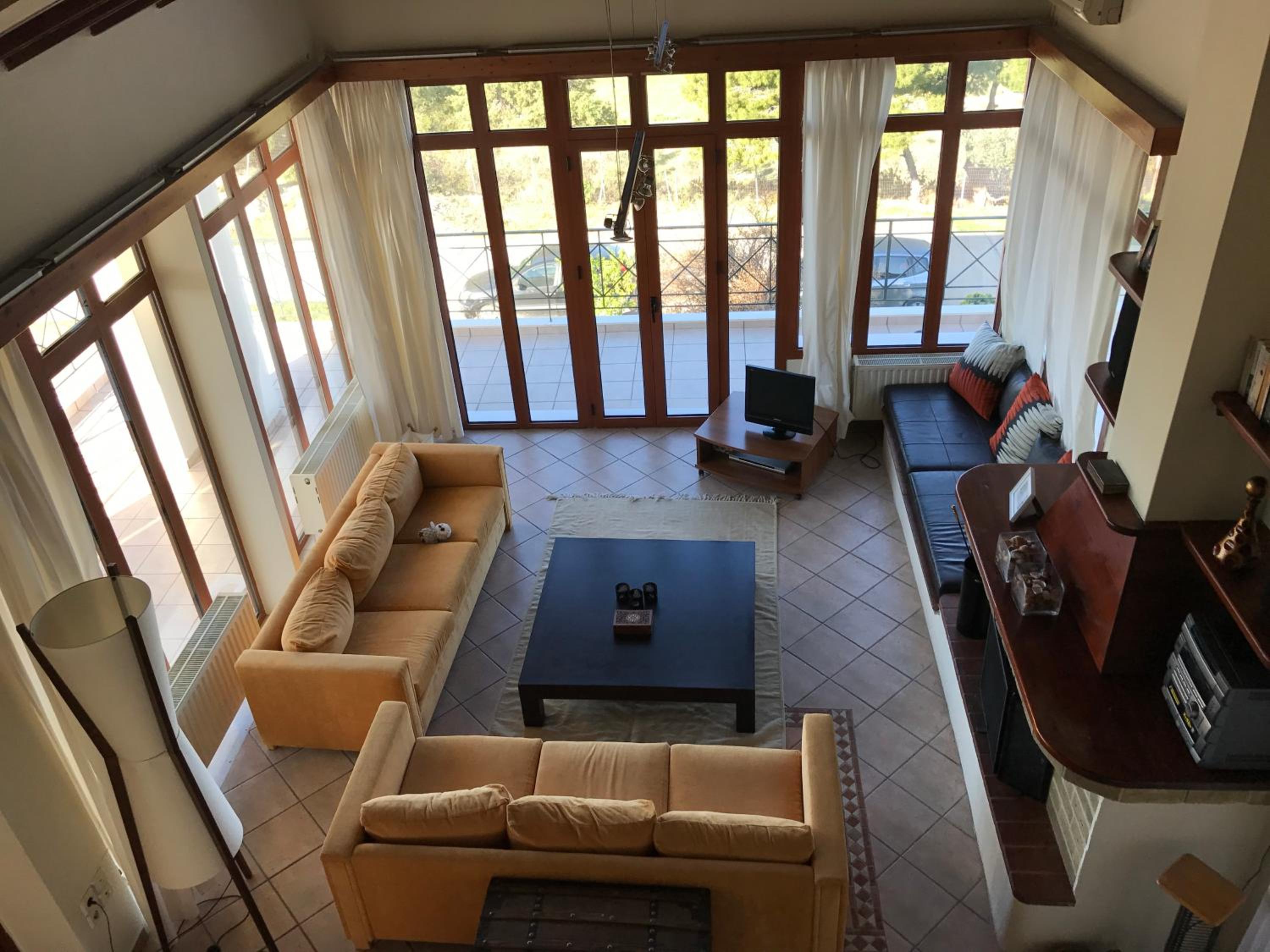 Loutraki Seaview loft view 3