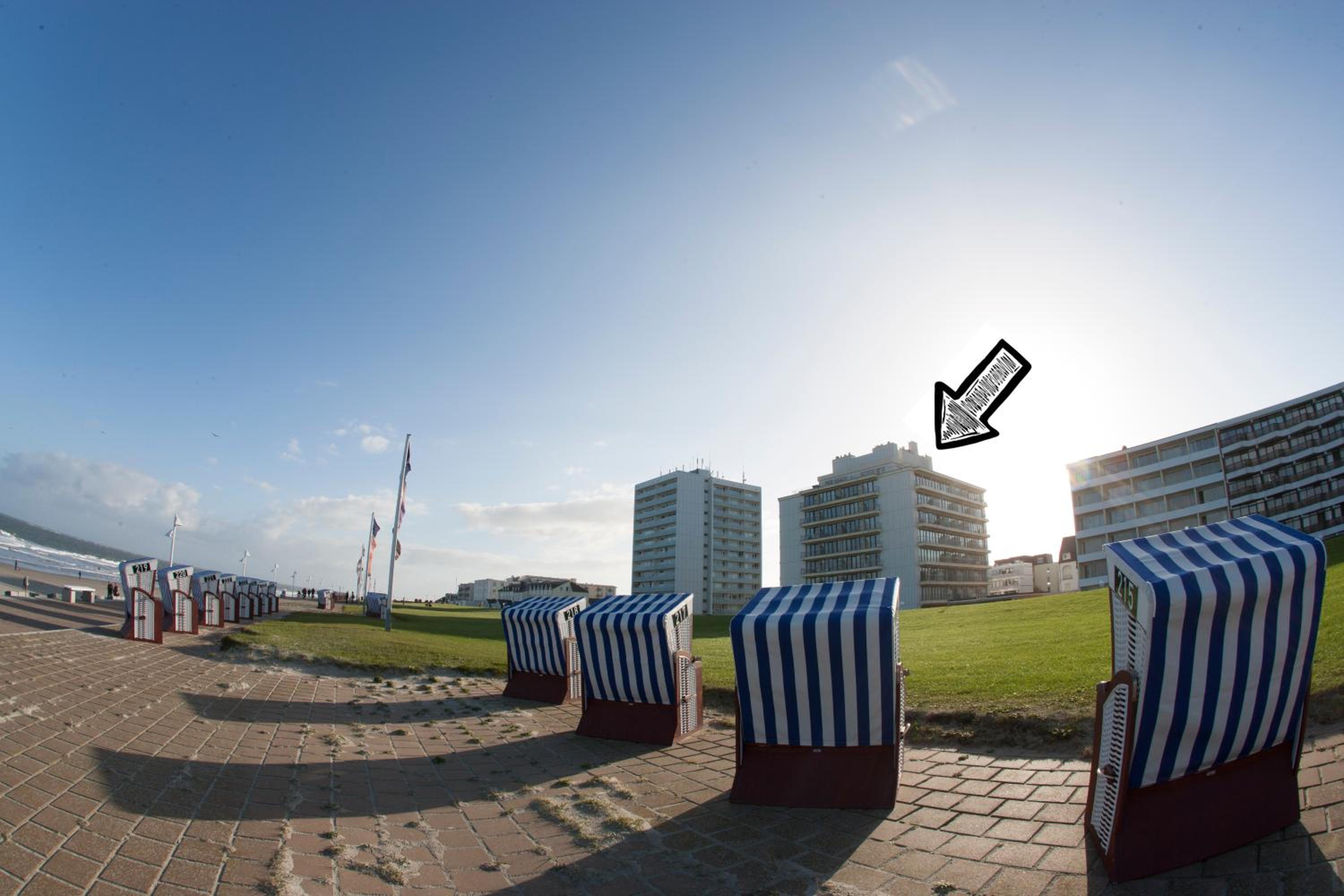 Ferienwohnung Qi im Kaiserhof auf Norderney en Norderney