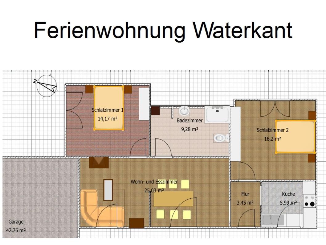 Ferienwohnung Waterkant