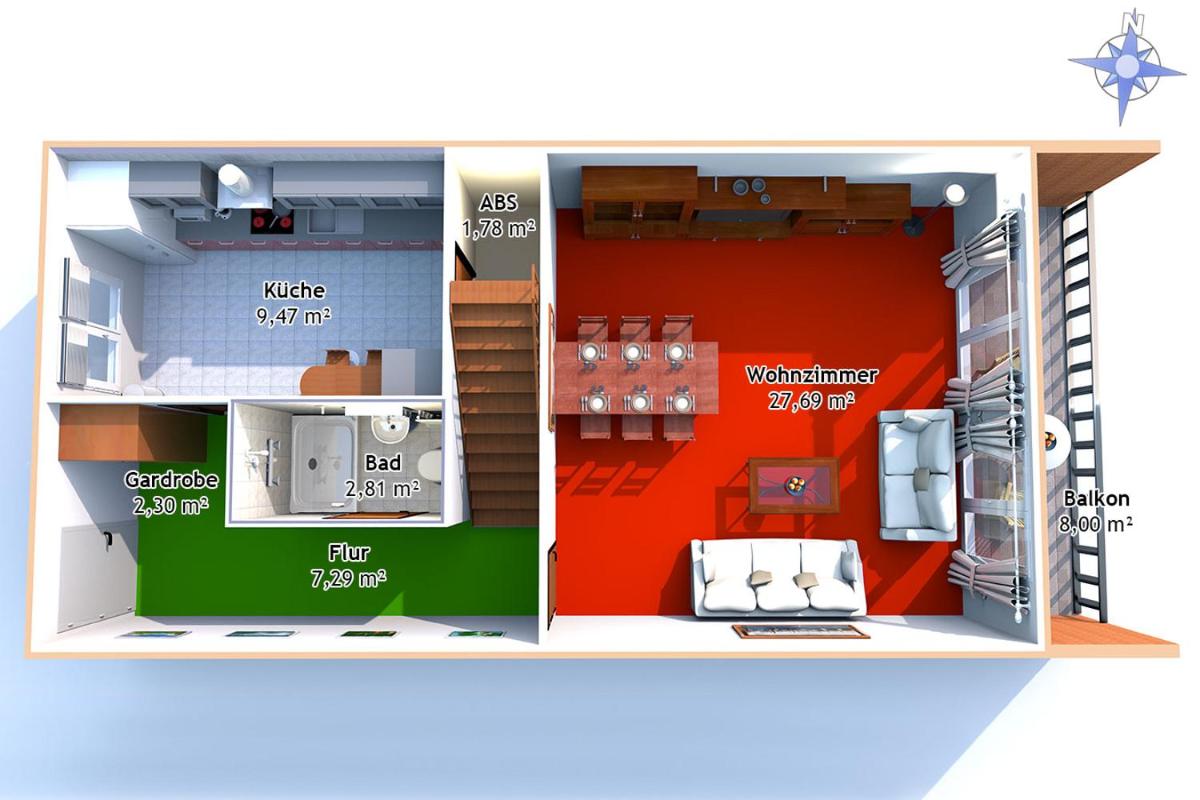 Apartmentanlage Birdieweg