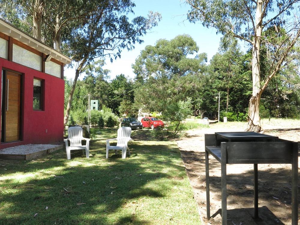 outdoor BBQ area