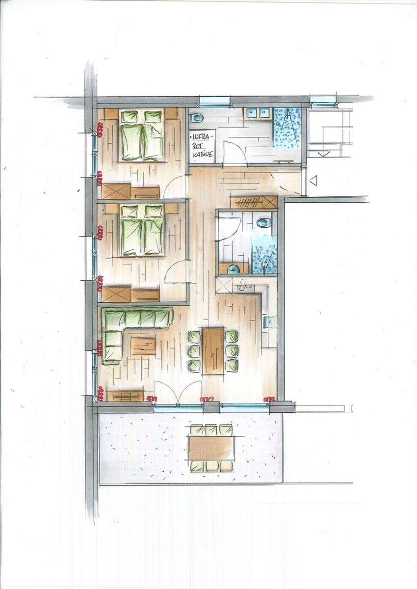 Appartements Ausblick