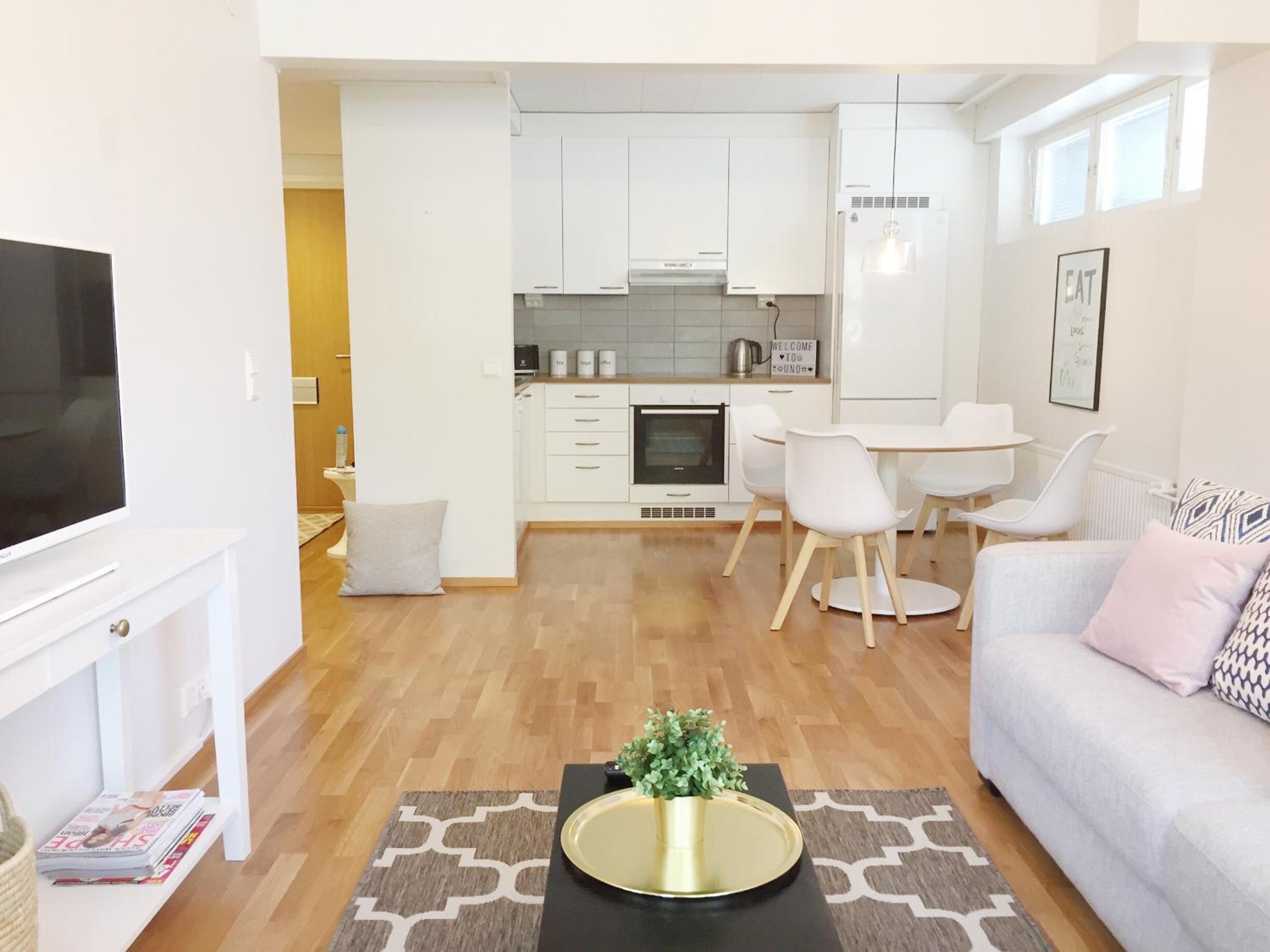 Lahti Center Design Apartment Uno view 4