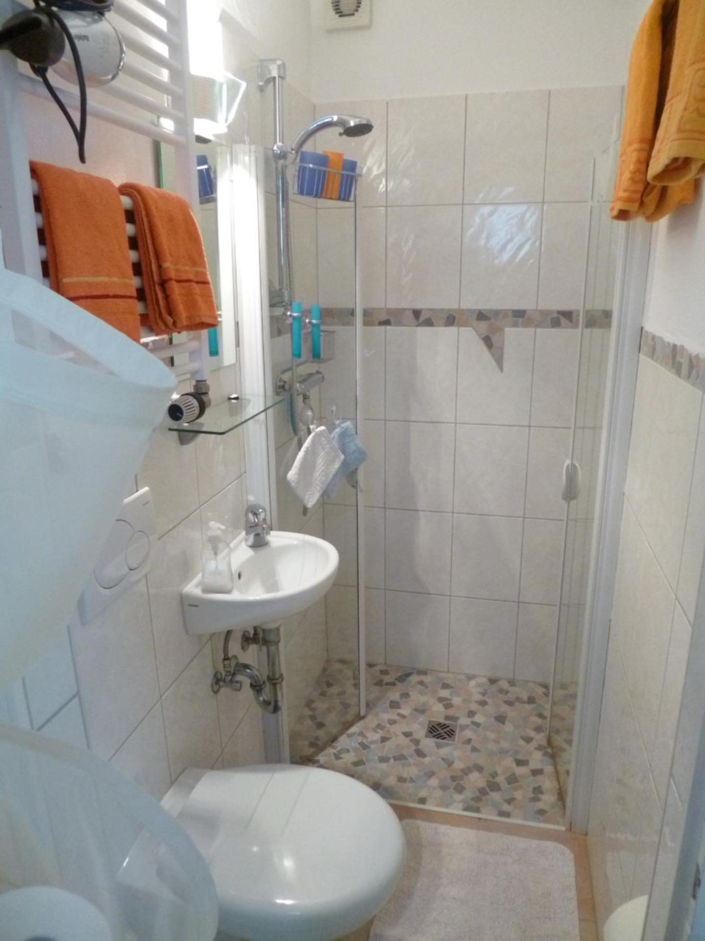 Ferienwohnung Hitzegrad en Winterberg — bathroom