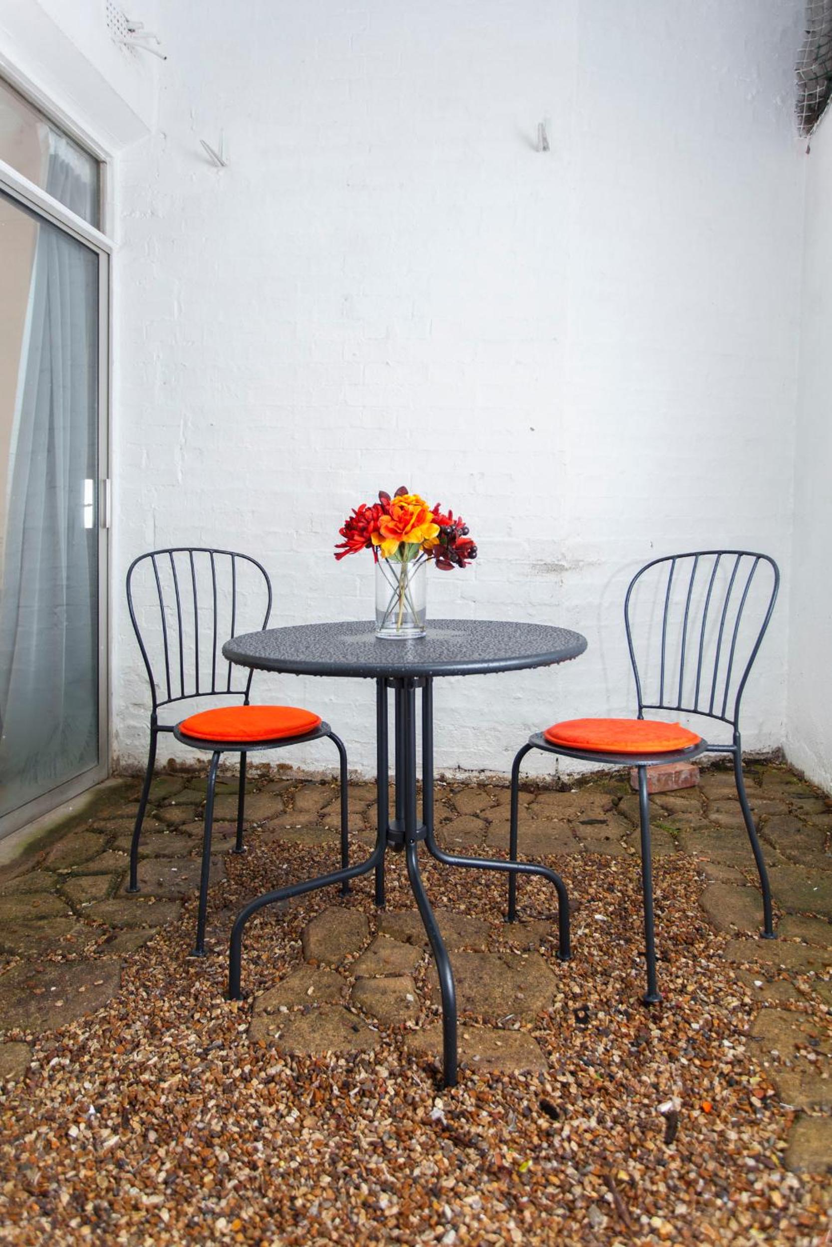 outdoor bbq area