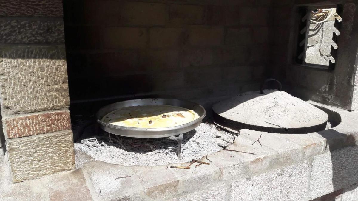 outdoor BBQ area
