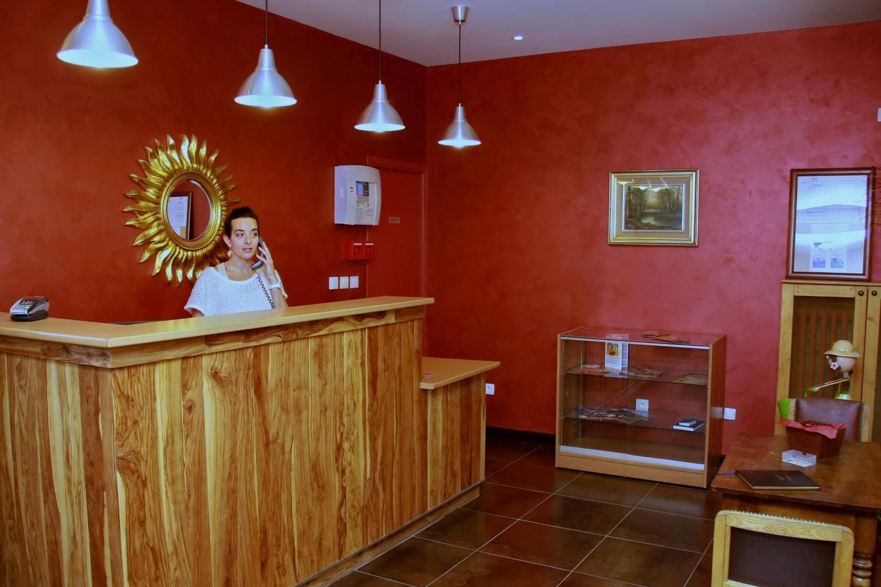 hotel reception
