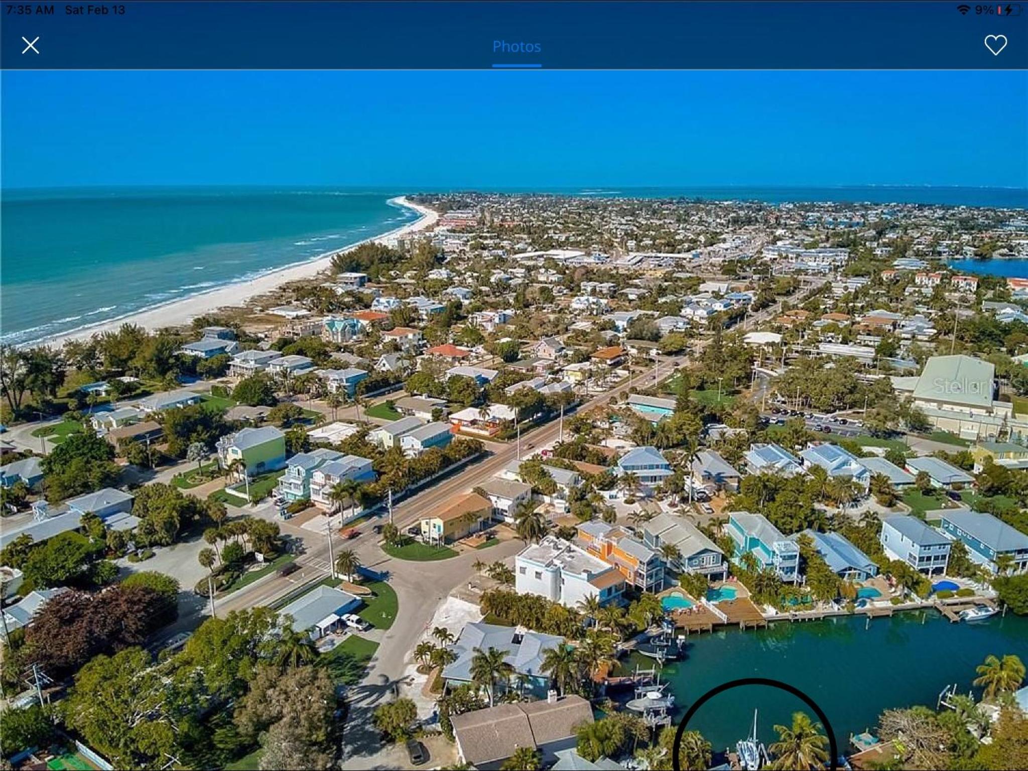 Beach and Boat House