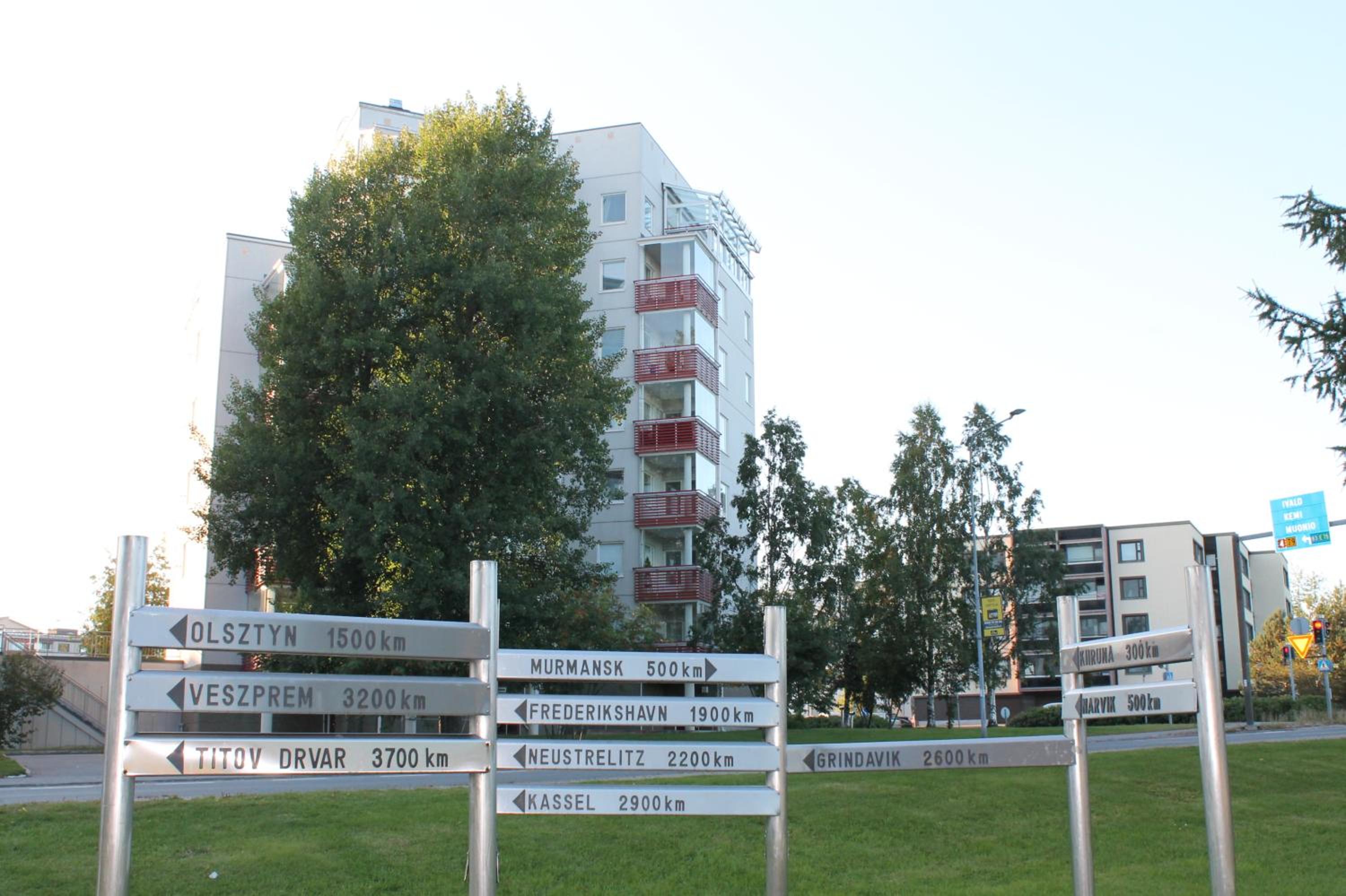 The cosy apartment with own private sauna and balcony