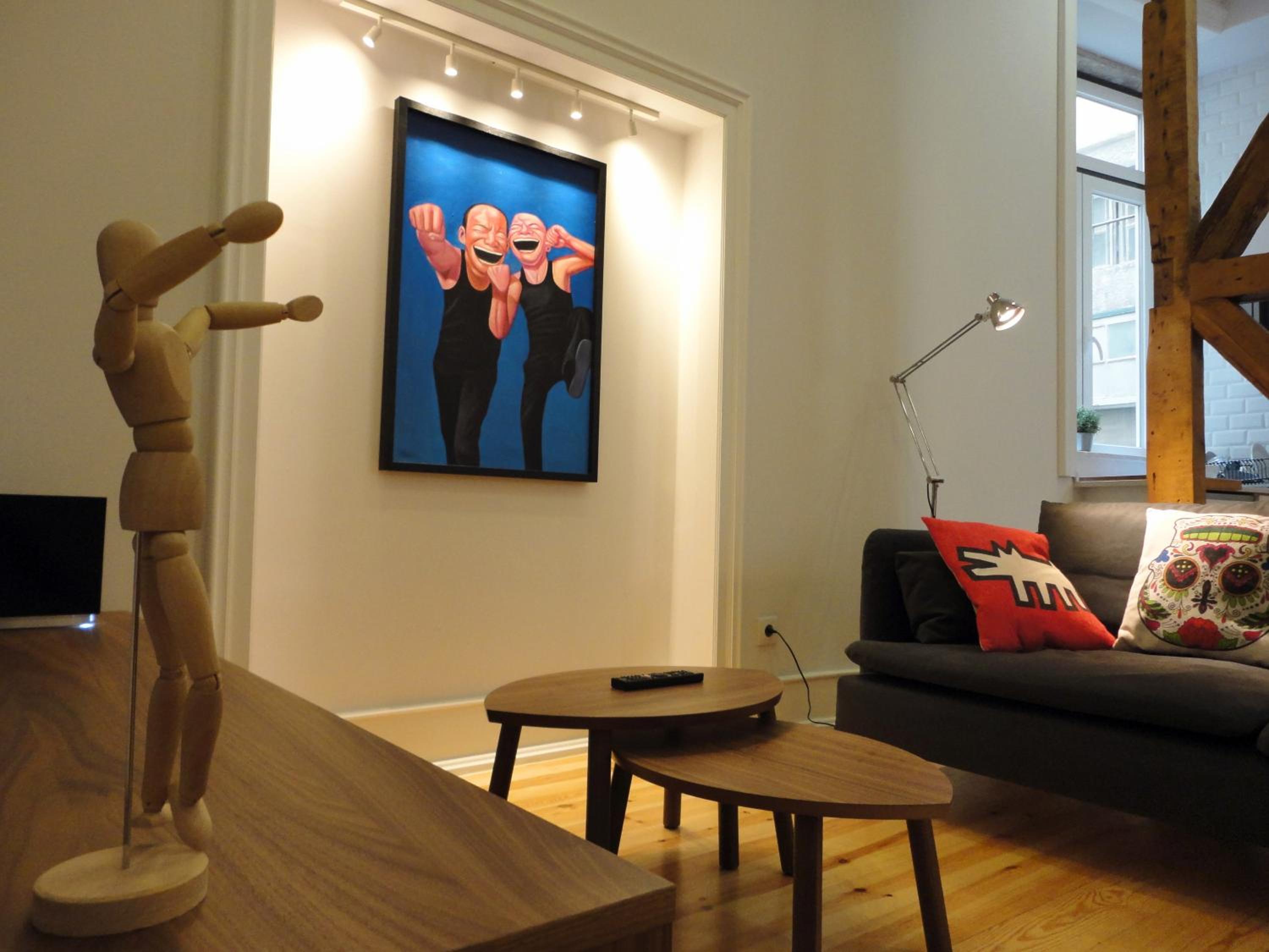 Lisbon Center Modern Art Apartment view 2