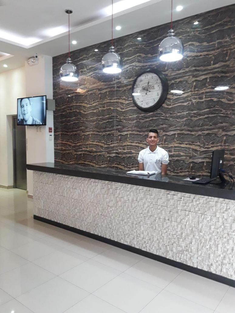 hotel reception