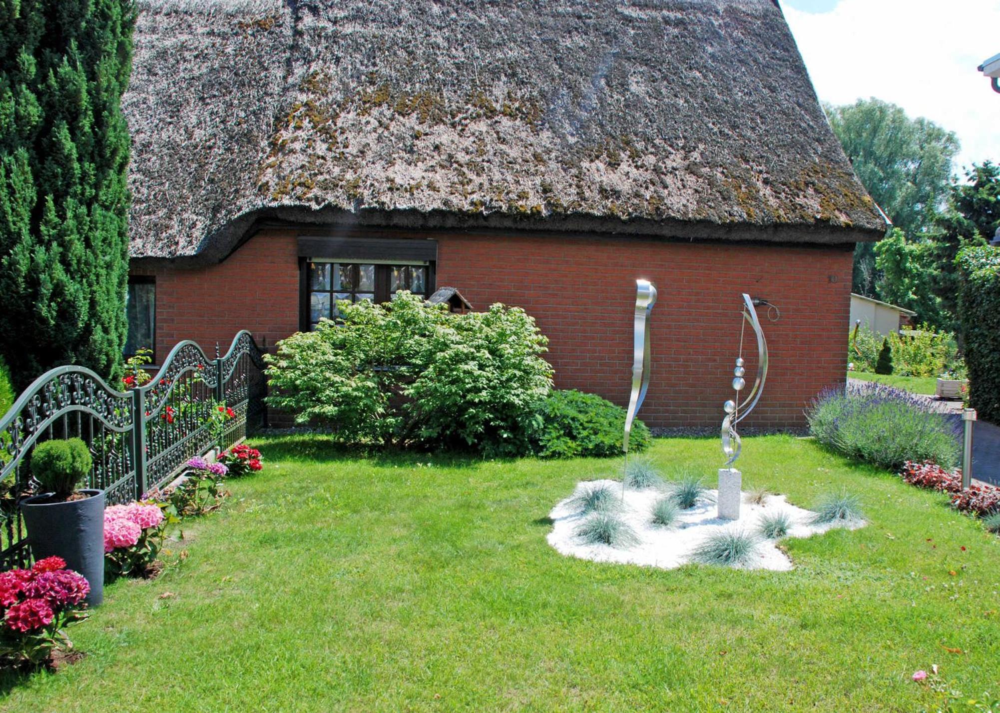 exklusives Ferienhaus untern Reetdach