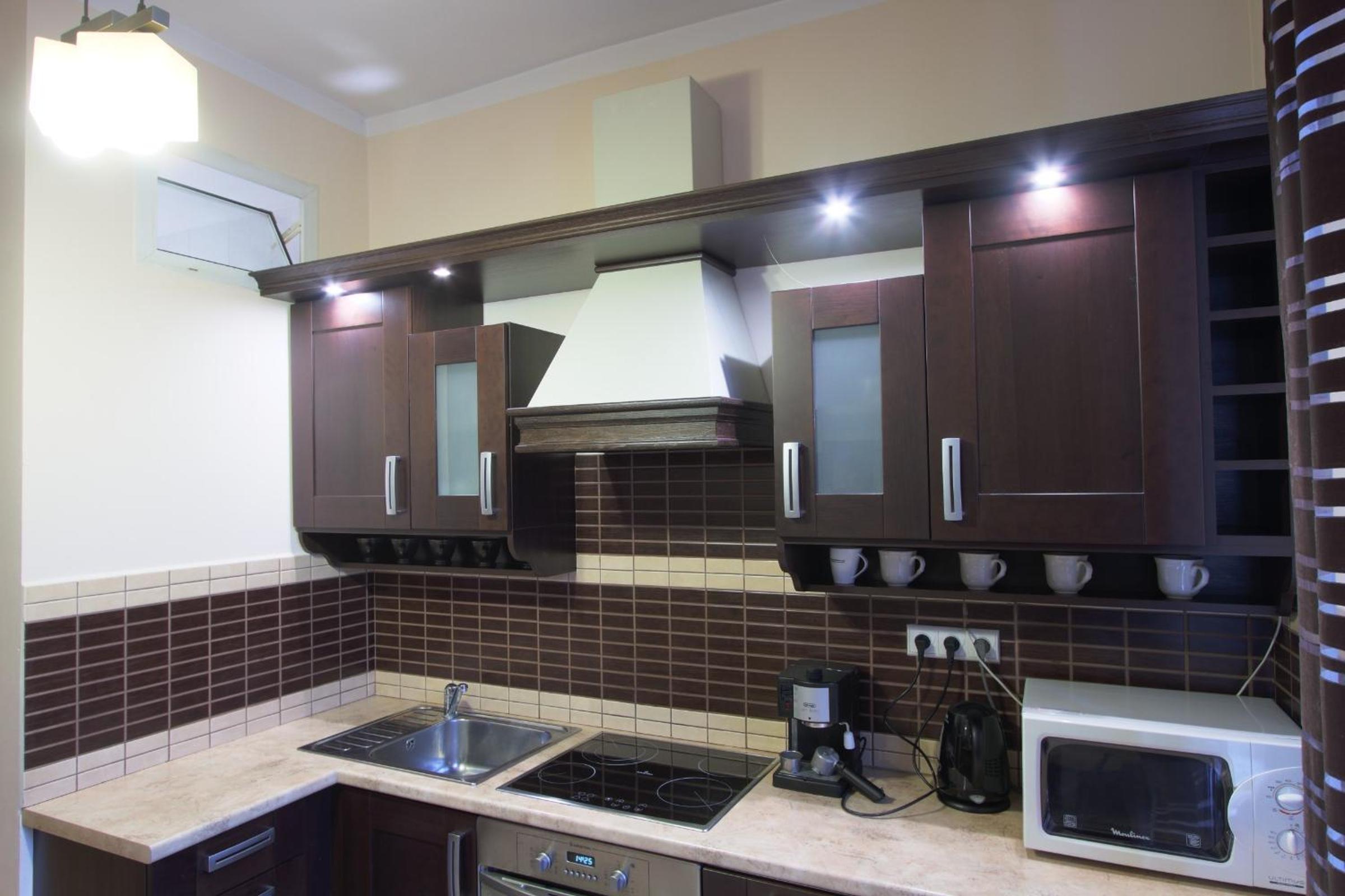 Caffe latte apartment en Kraków — kitchen