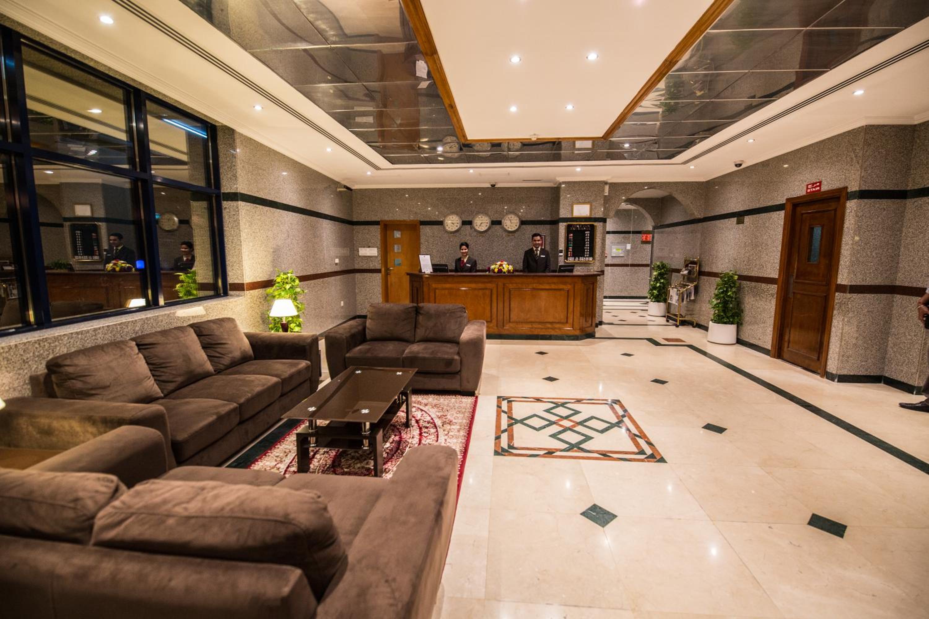 hotel reception