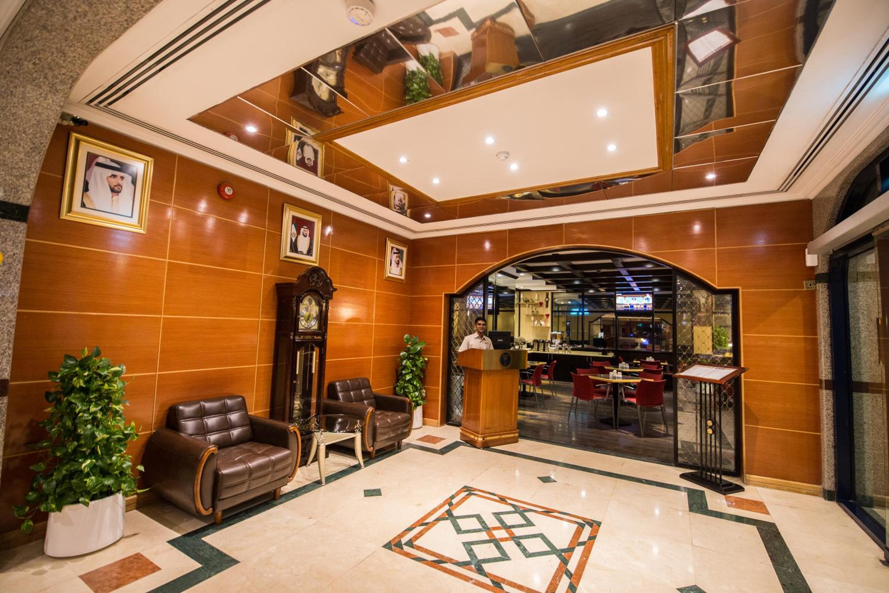 hotel reception