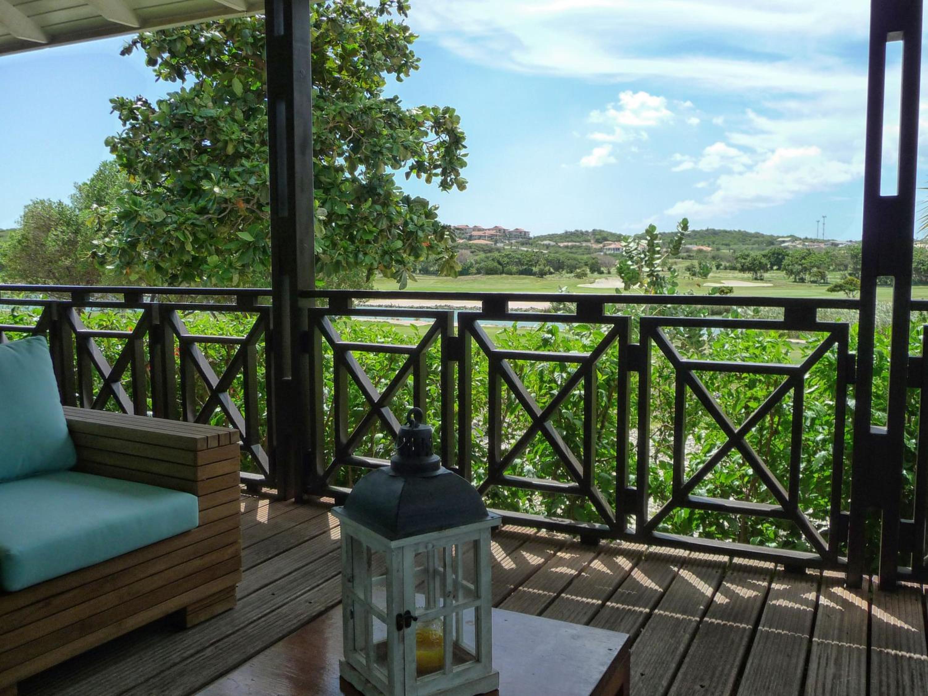 Blue Bay Beach Villa at Pool and Golfcourse view 5