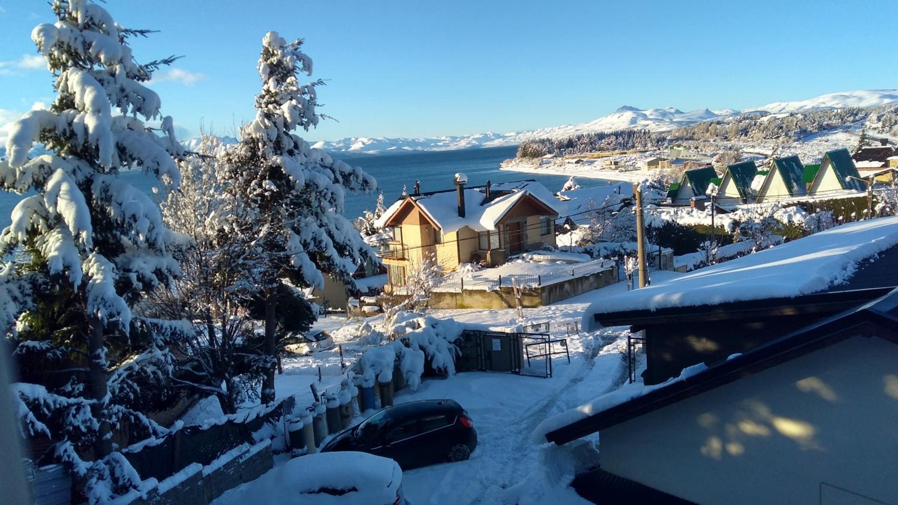 Departamento con vista al lago en Bariloche.